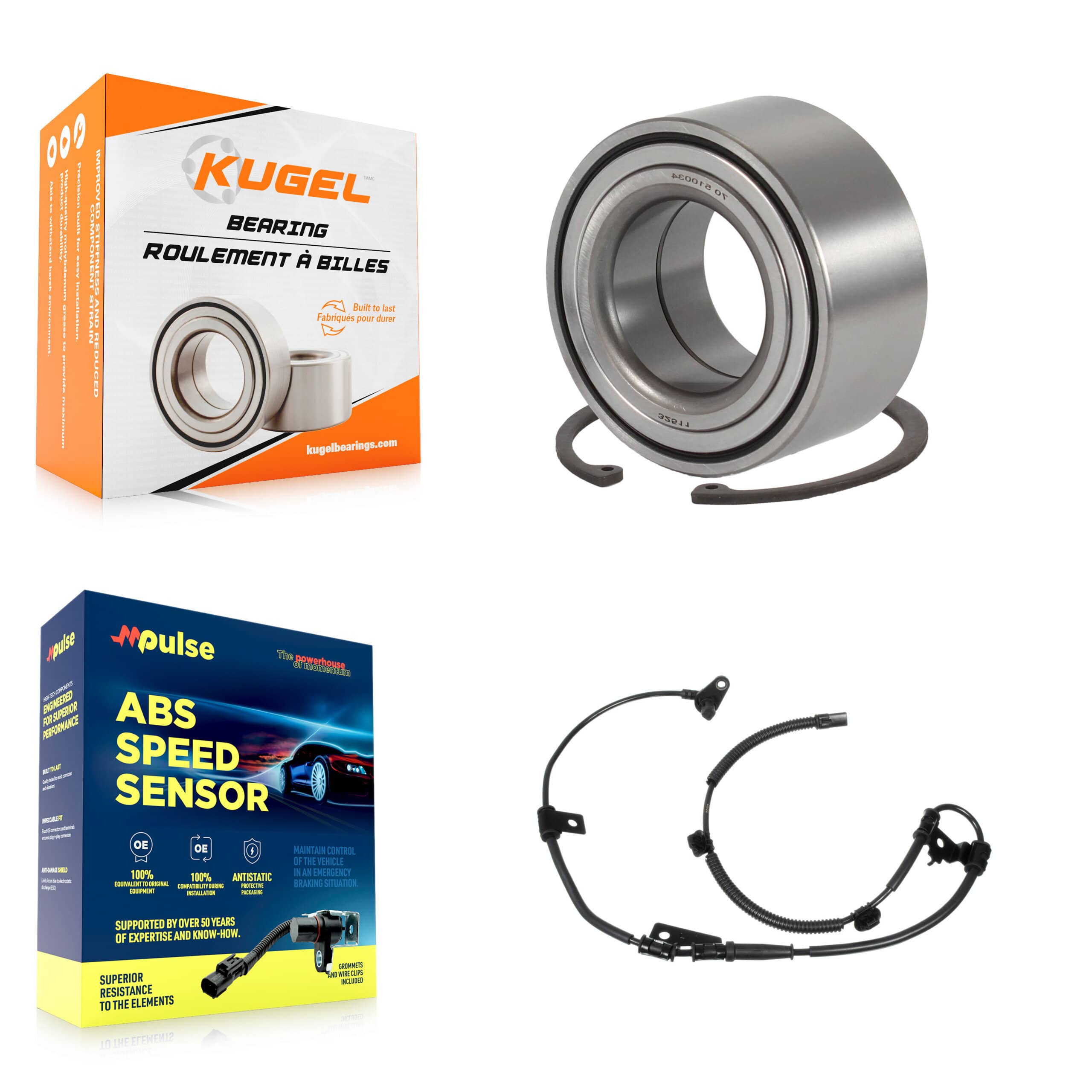 Kugel - K7S-102211 - Front Wheel Bearing Kits