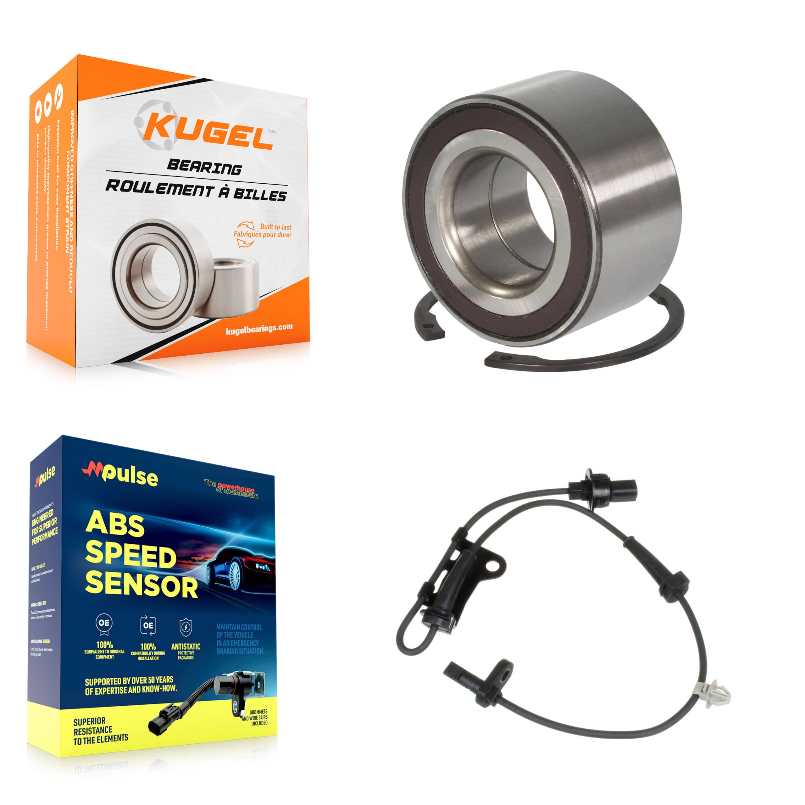 Kugel - K7S-102214 - Front Wheel Bearing Kits