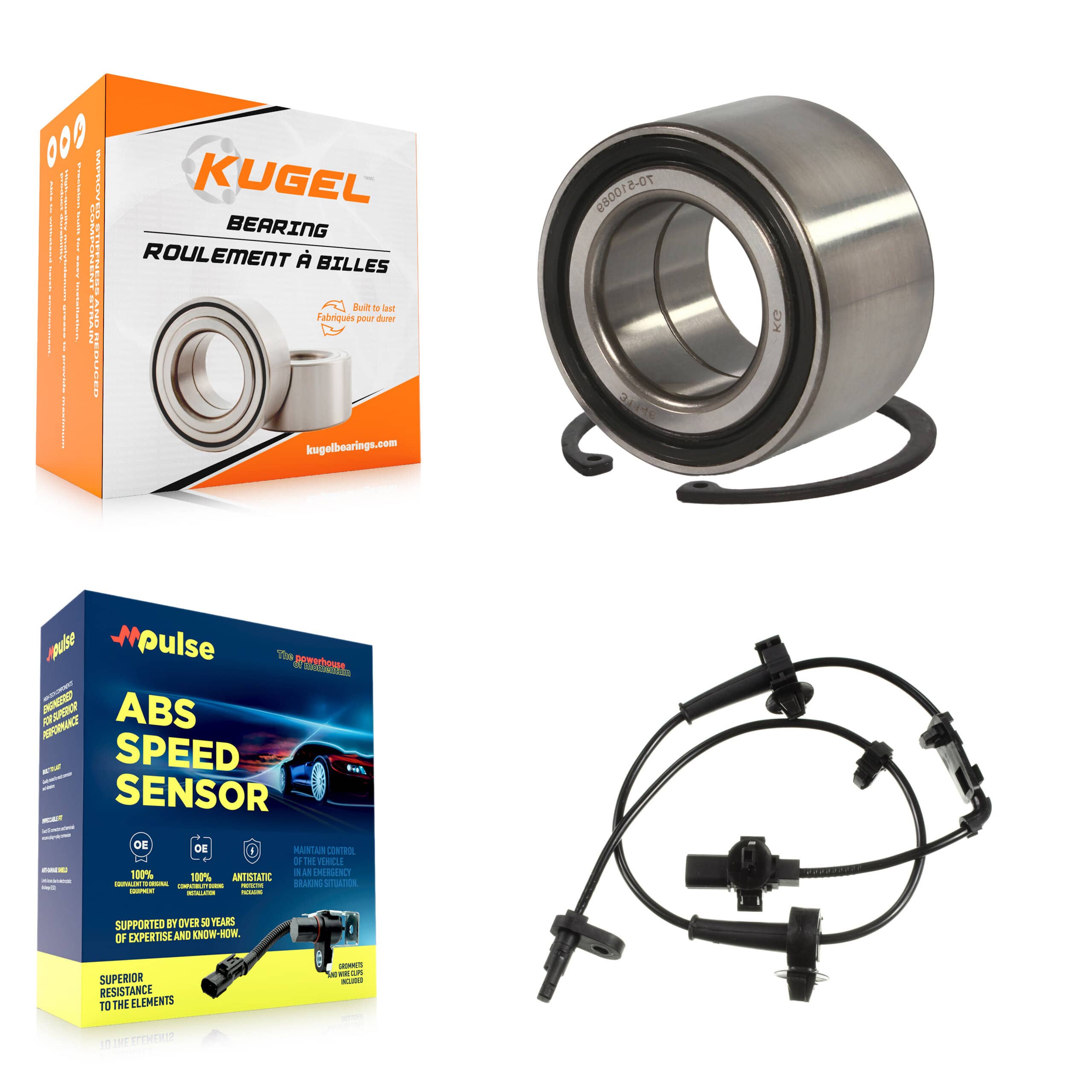 Kugel - K7S-102642 - Front Wheel Bearing Kits