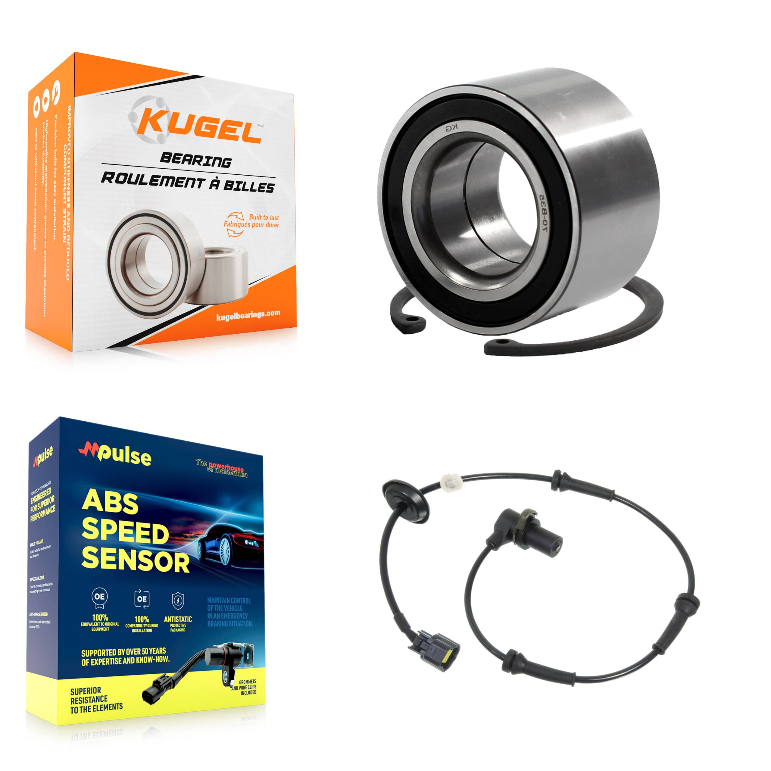 Kugel - K7S-102654 - Front Wheel Bearing Kits