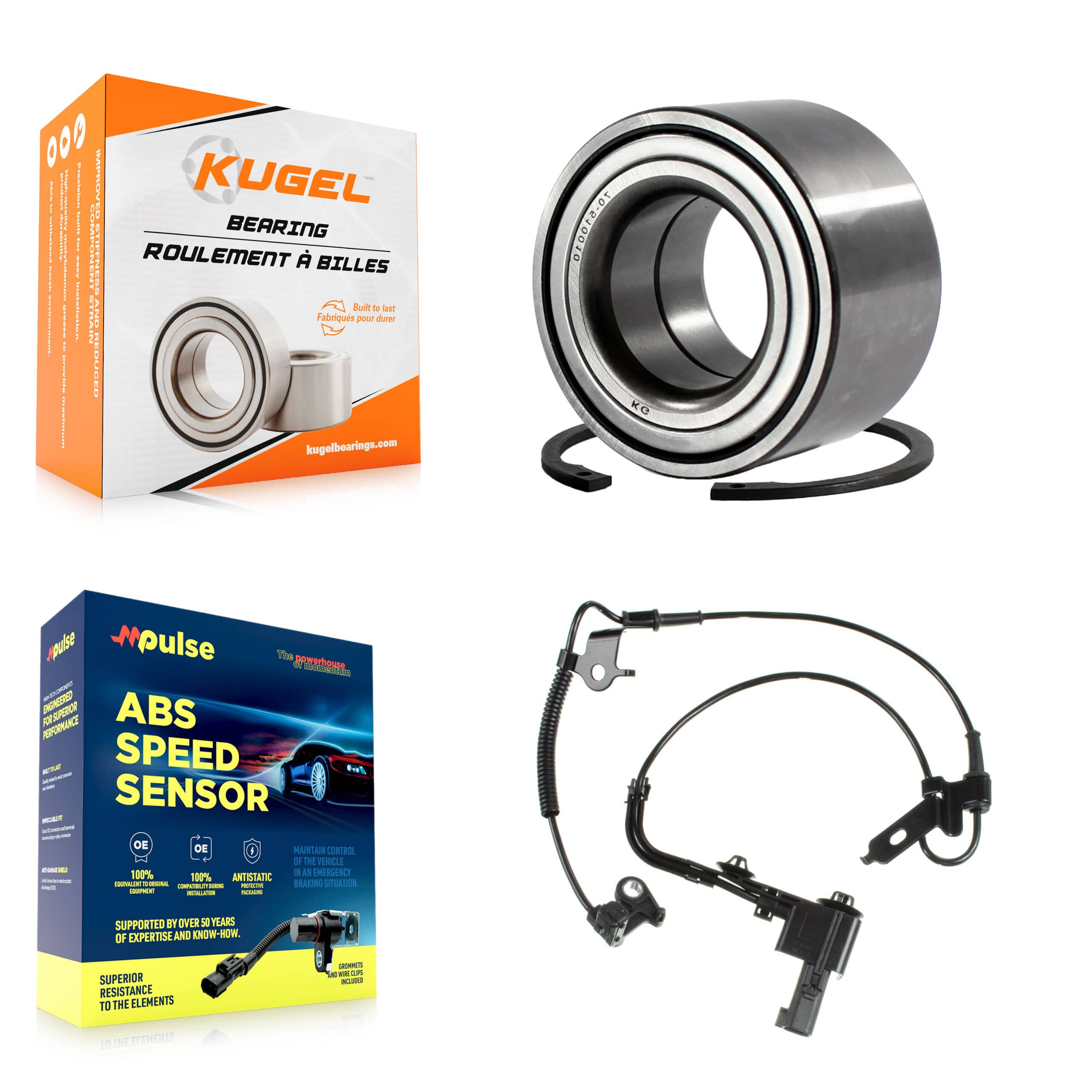 Kugel - K7S-102694 - Front Wheel Bearing Kits