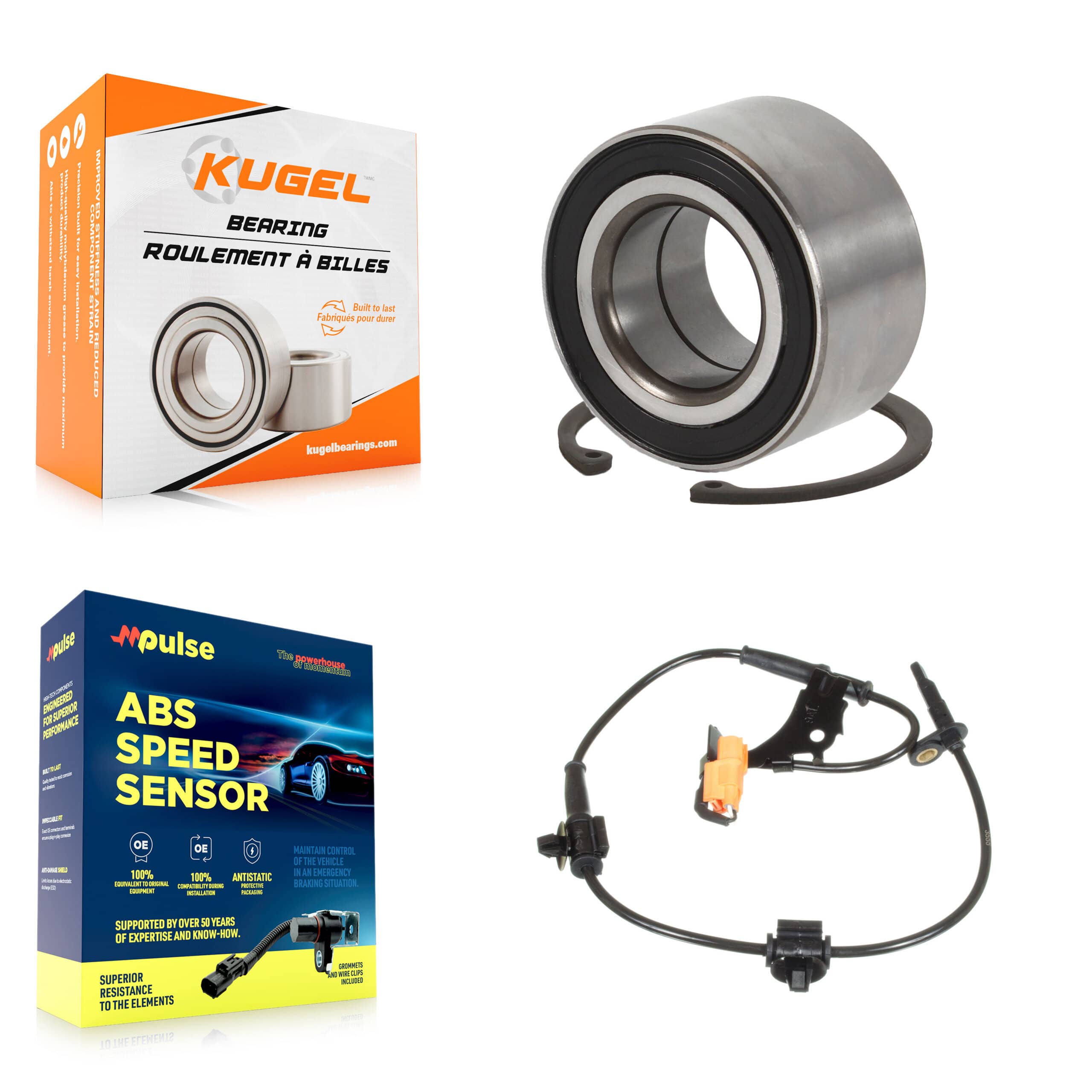 Kugel - K7S-102707 - Front Wheel Bearing Kits