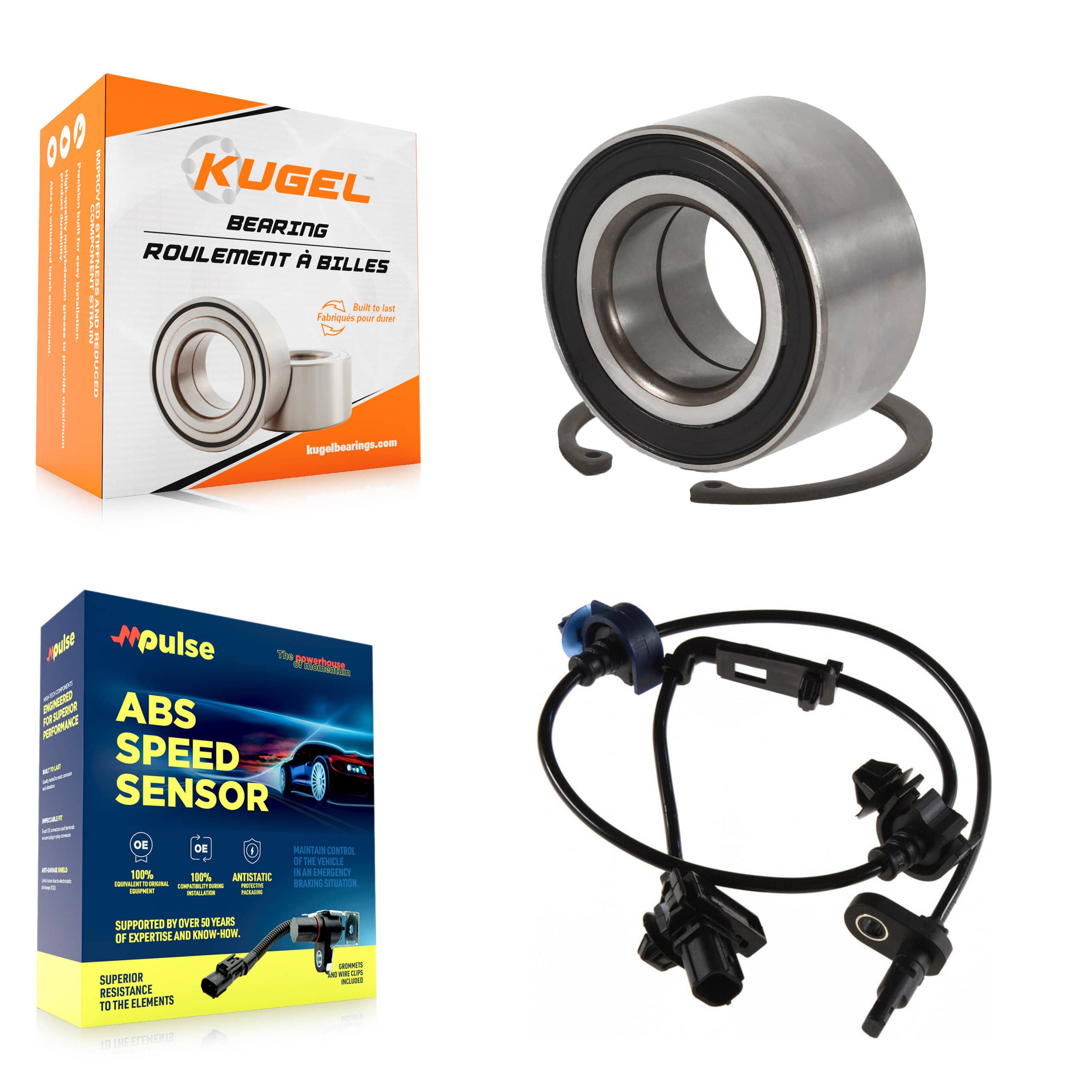 Kugel - K7S-102709 - Front Wheel Bearing Kits