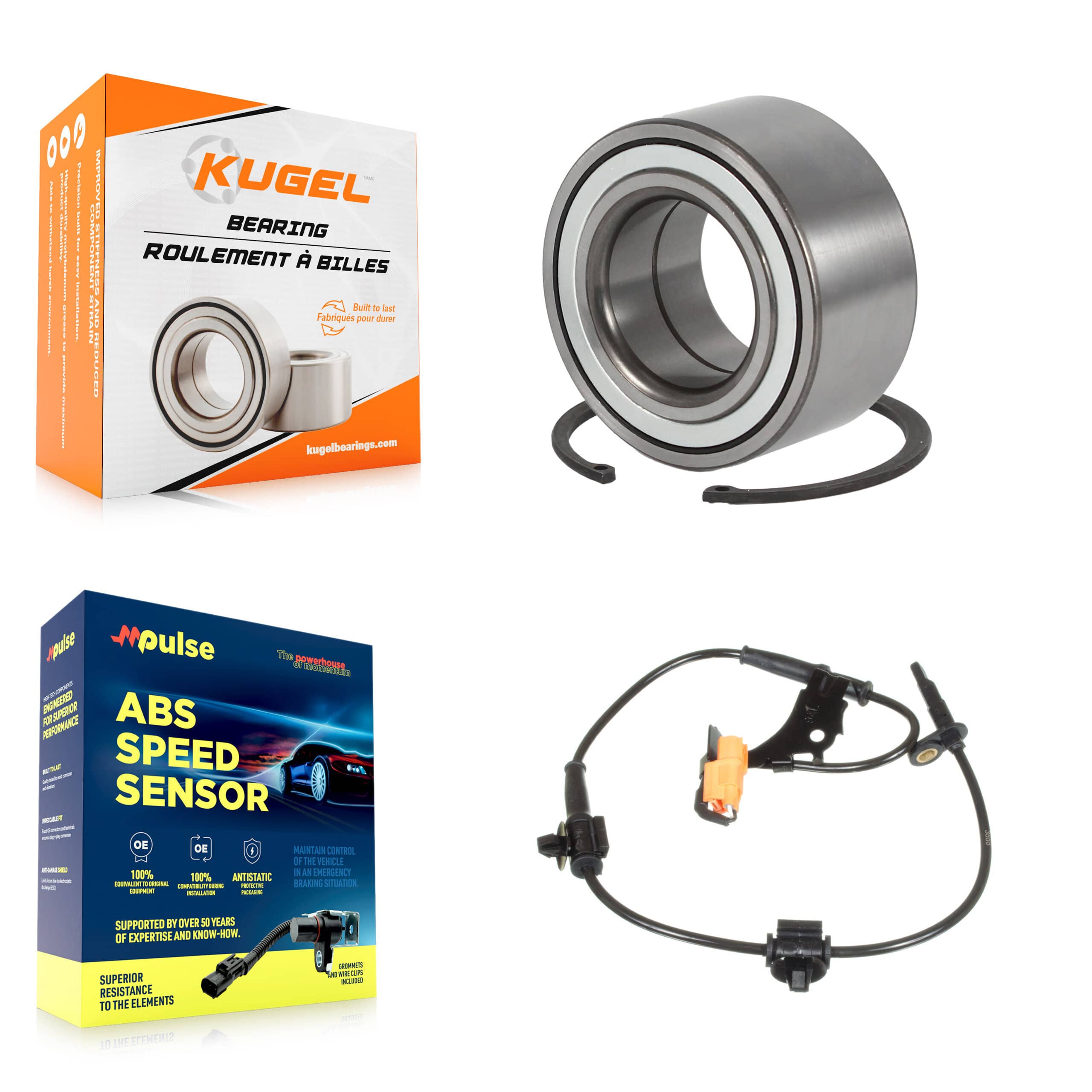 Kugel - K7S-102722 - Front Wheel Bearing Kits