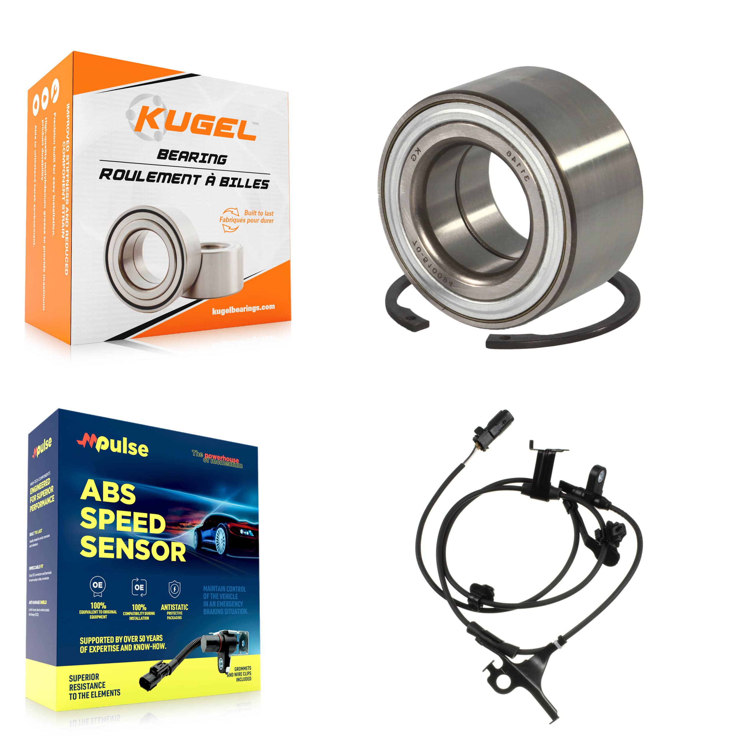 Kugel - K7S-102745 - Front Wheel Bearing Kits