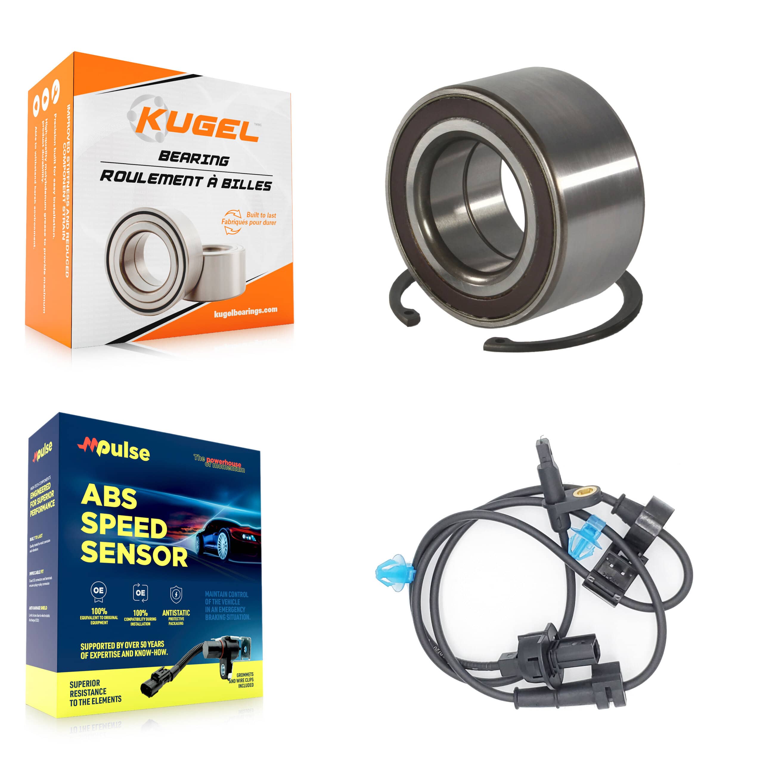 Kugel - K7S-103044 - Front Wheel Bearing Kits