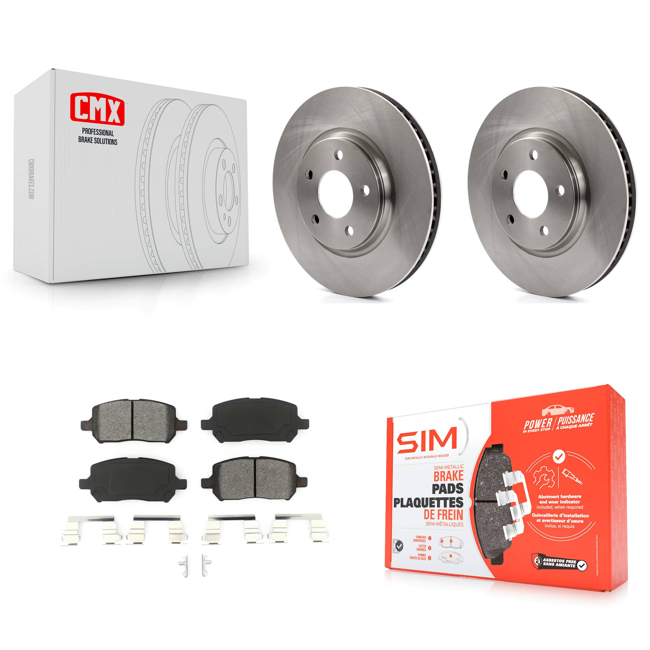 Transit Auto - K8S-100040 - Front Disc Brake Kits