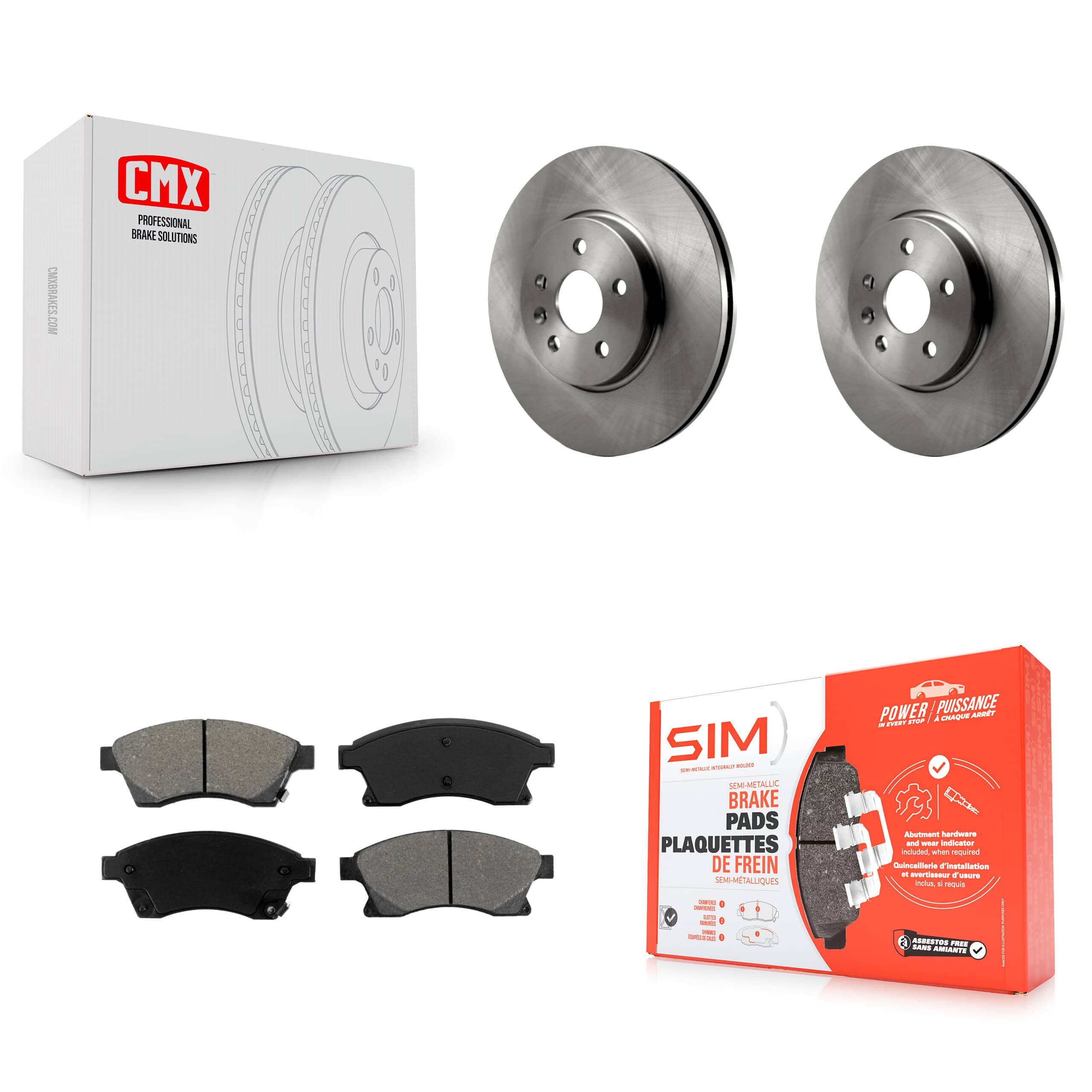 Transit Auto - K8S-100084 - Front Disc Brake Kits