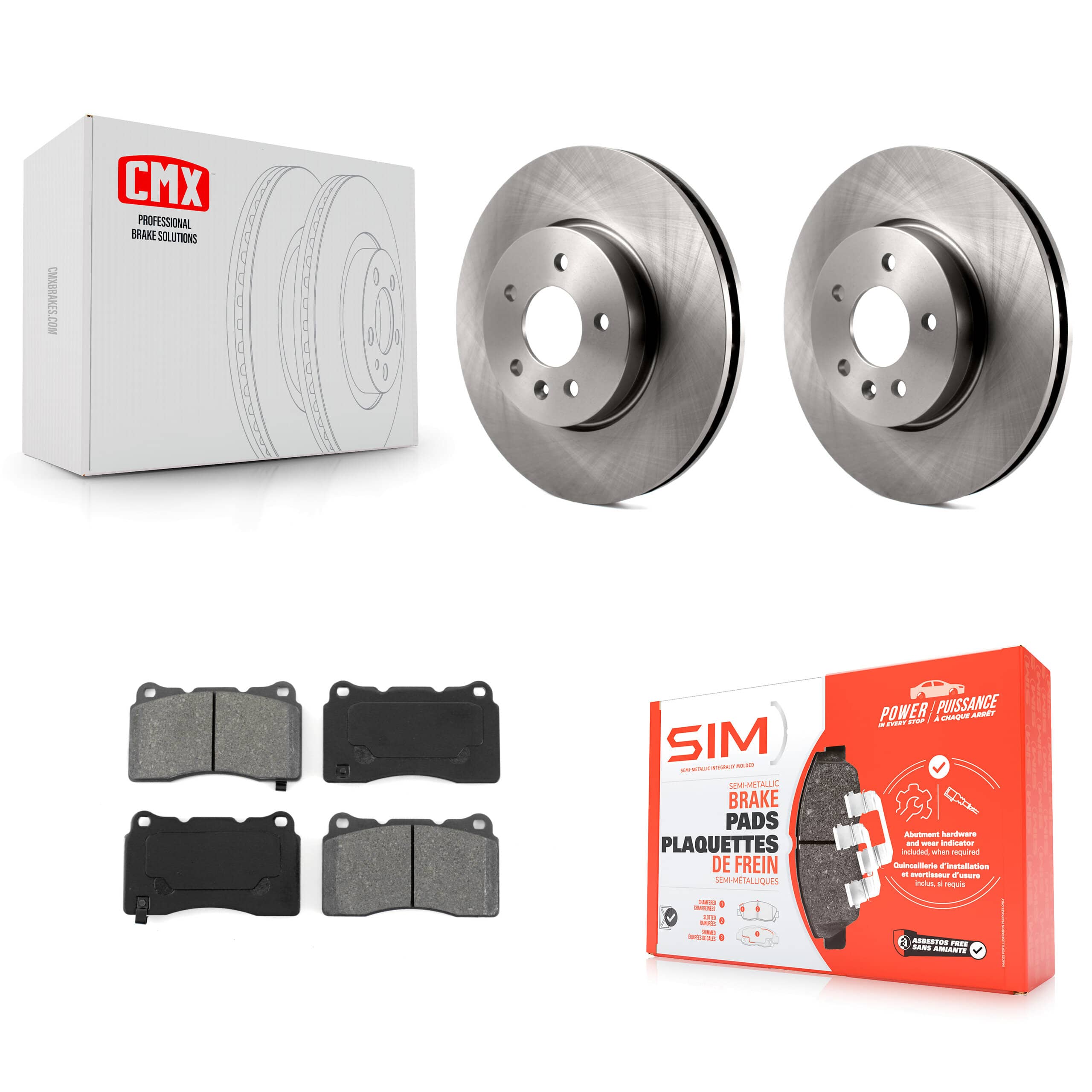 Transit Auto - K8S-100086 - Front Disc Brake Kits