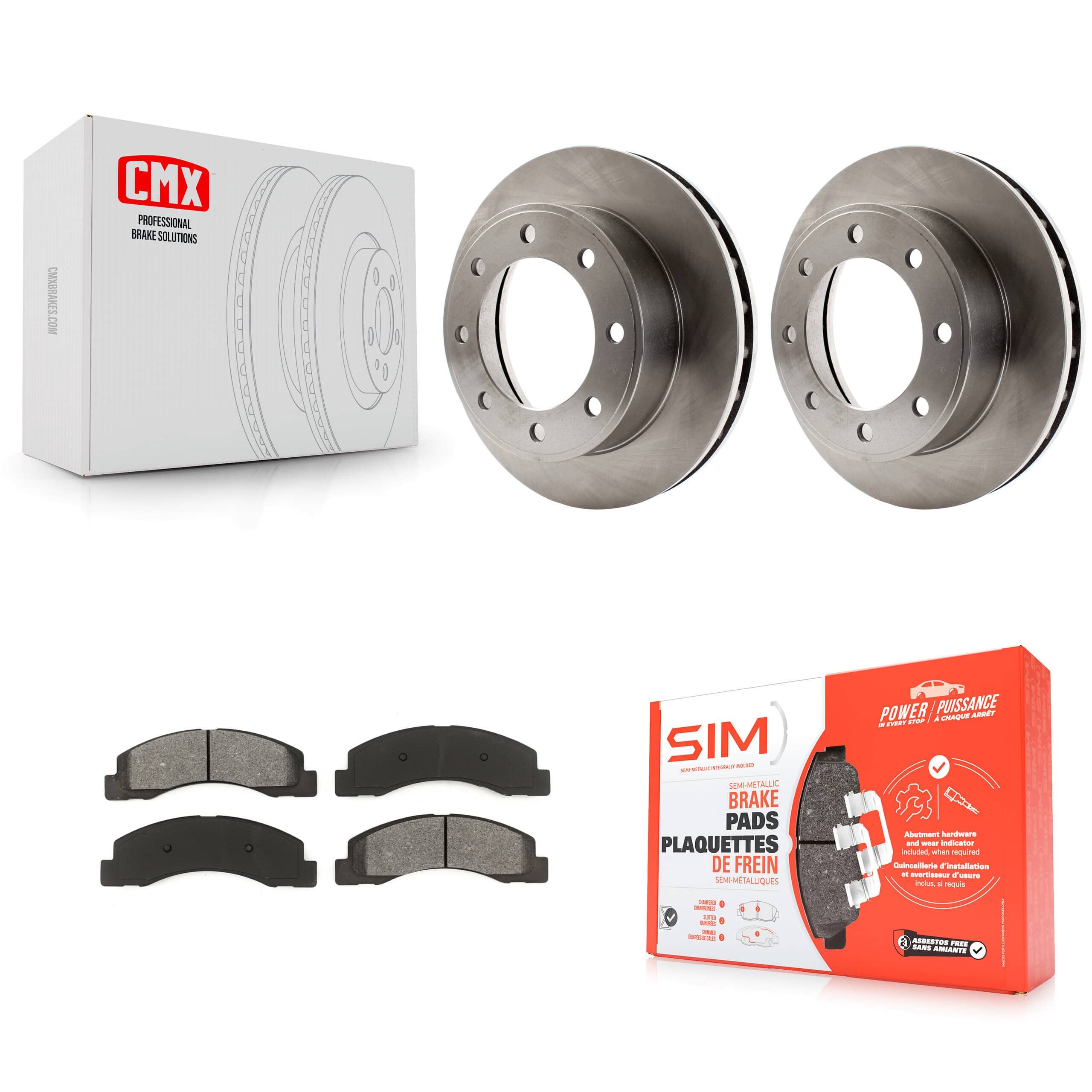 Transit Auto - K8S-100114 - Front Disc Brake Kits