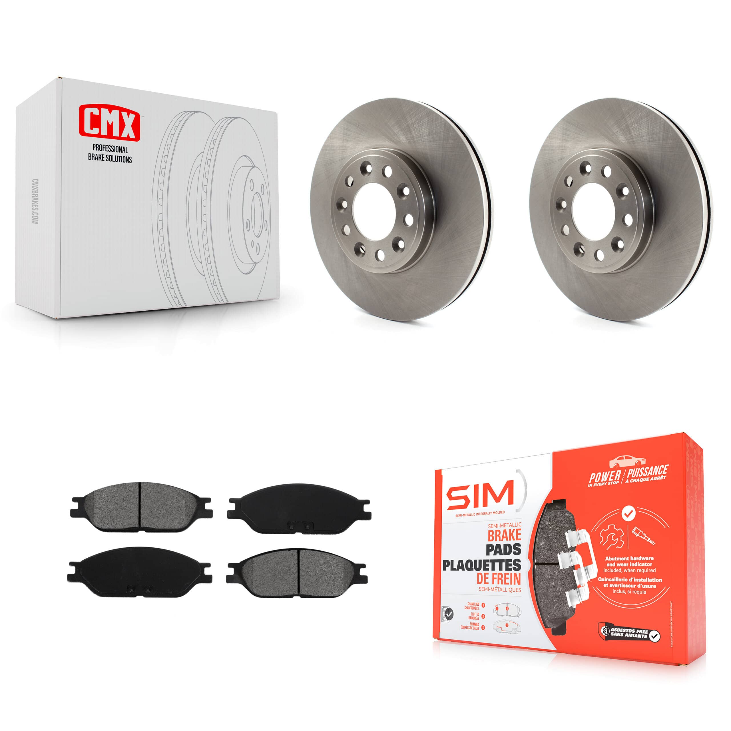 Transit Auto - K8S-100118 - Front Disc Brake Kits