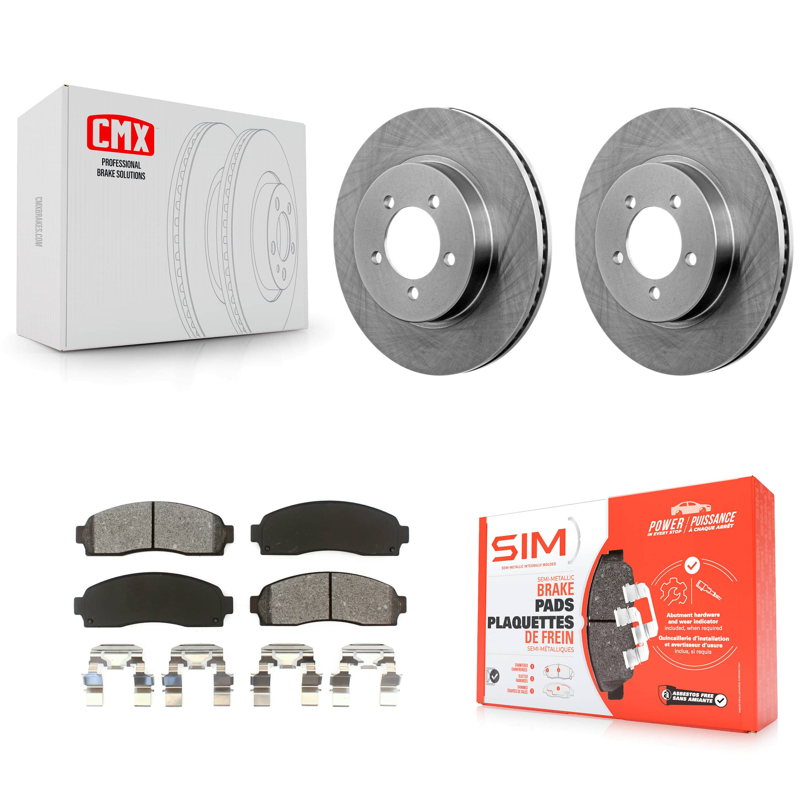 Transit Auto - K8S-100127 - Front Disc Brake Kits