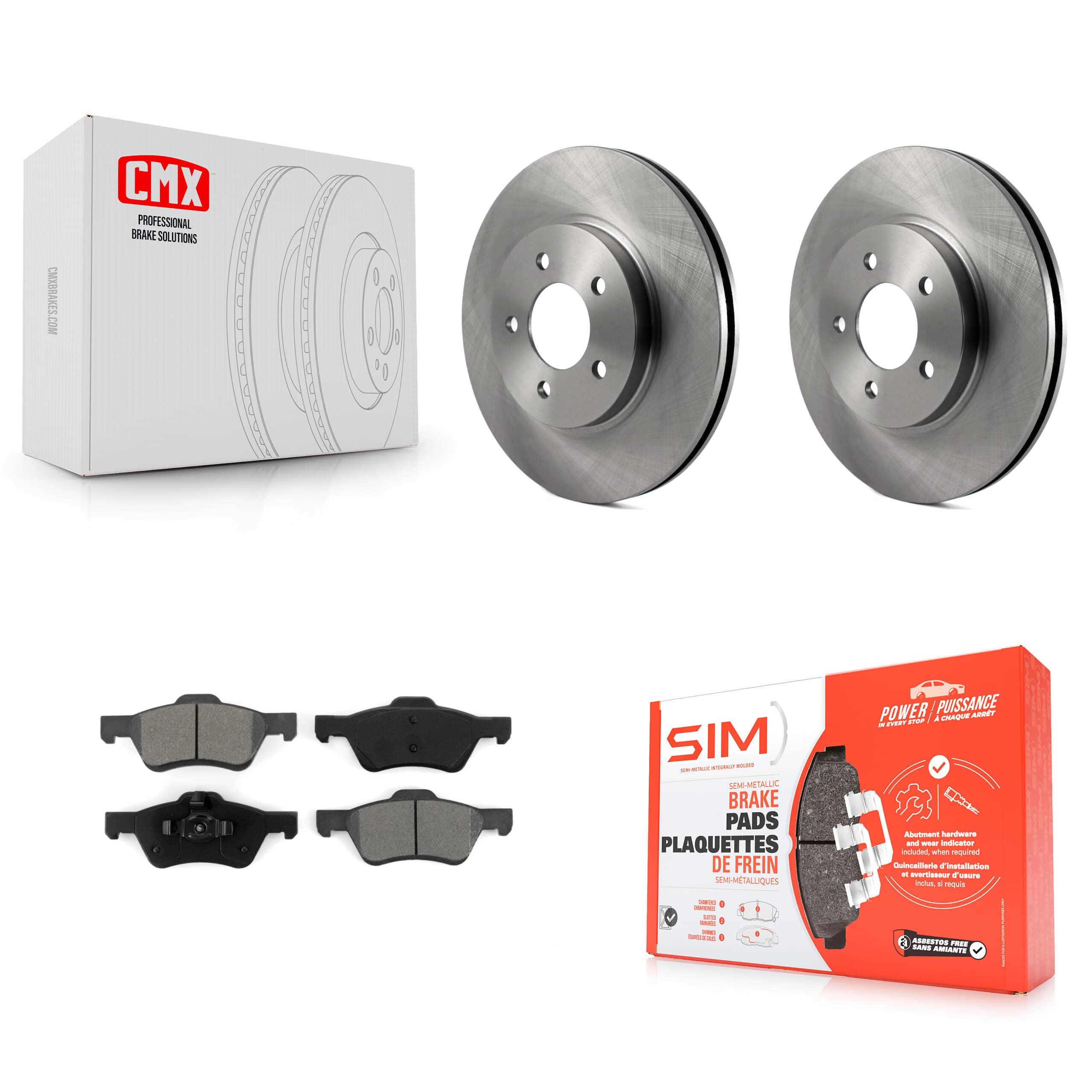 Transit Auto - K8S-100136 - Front Disc Brake Kits