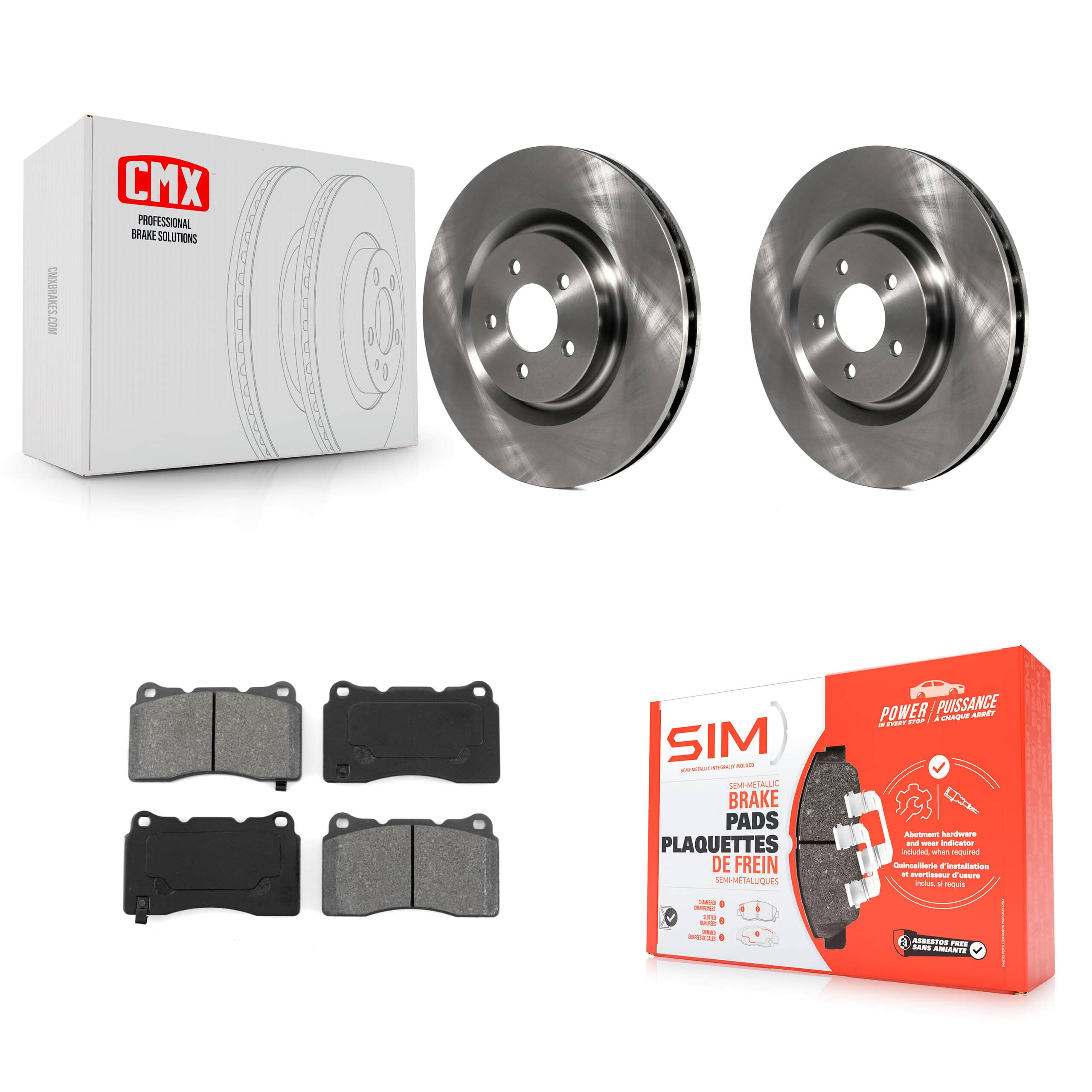 Transit Auto - K8S-100153 - Front Disc Brake Kits