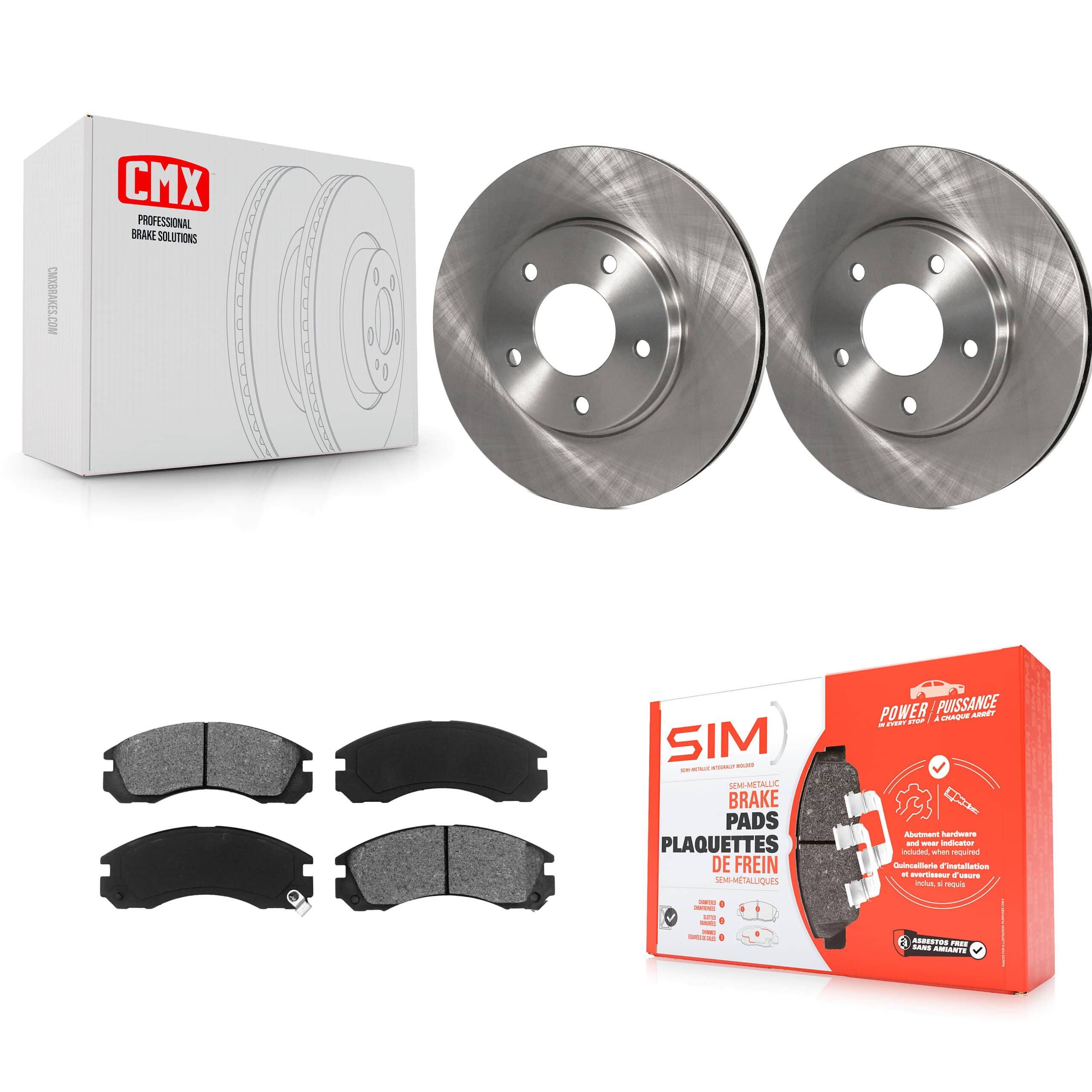 Transit Auto - K8S-100204 - Front Disc Brake Kits