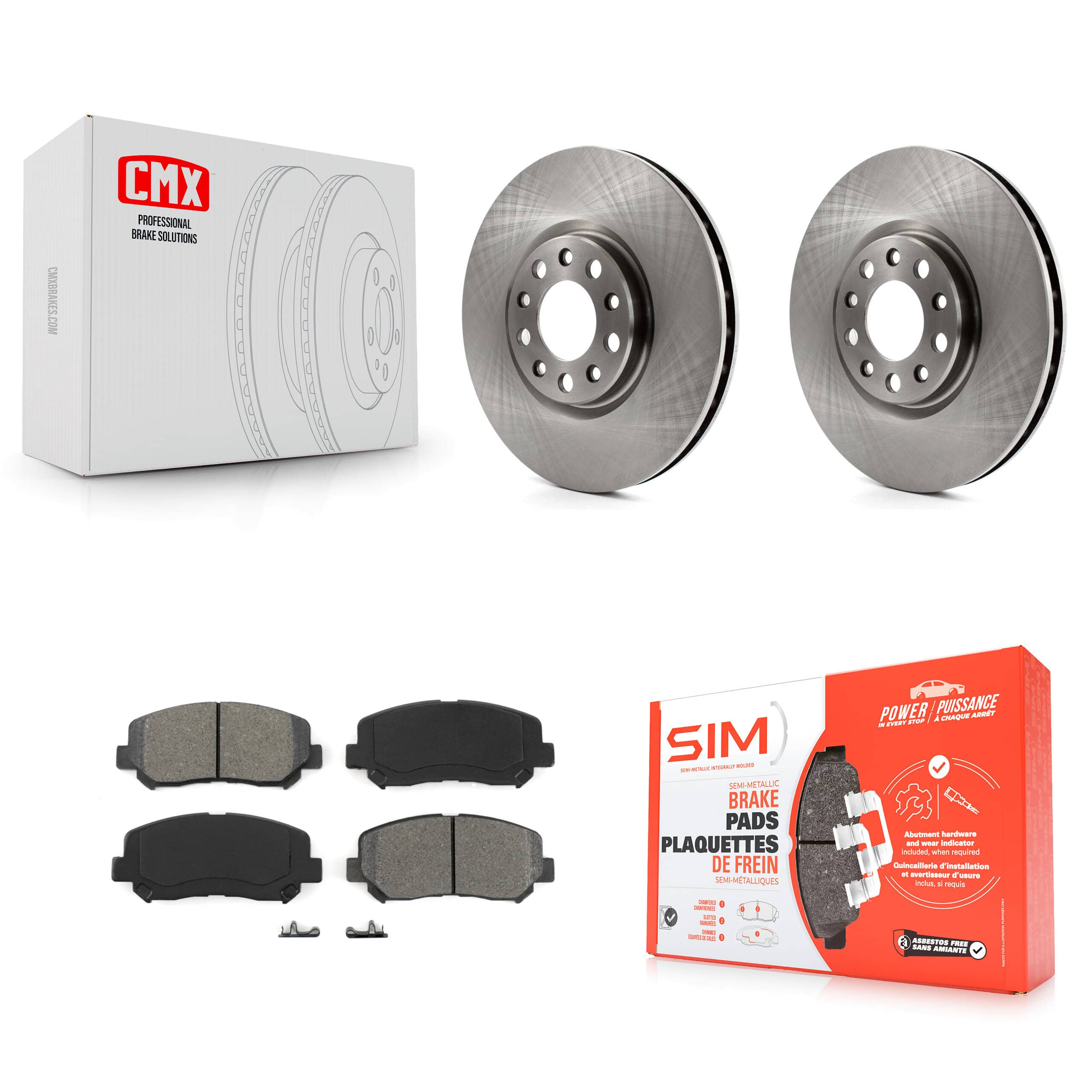 Transit Auto - K8S-100243 - Front Disc Brake Kits