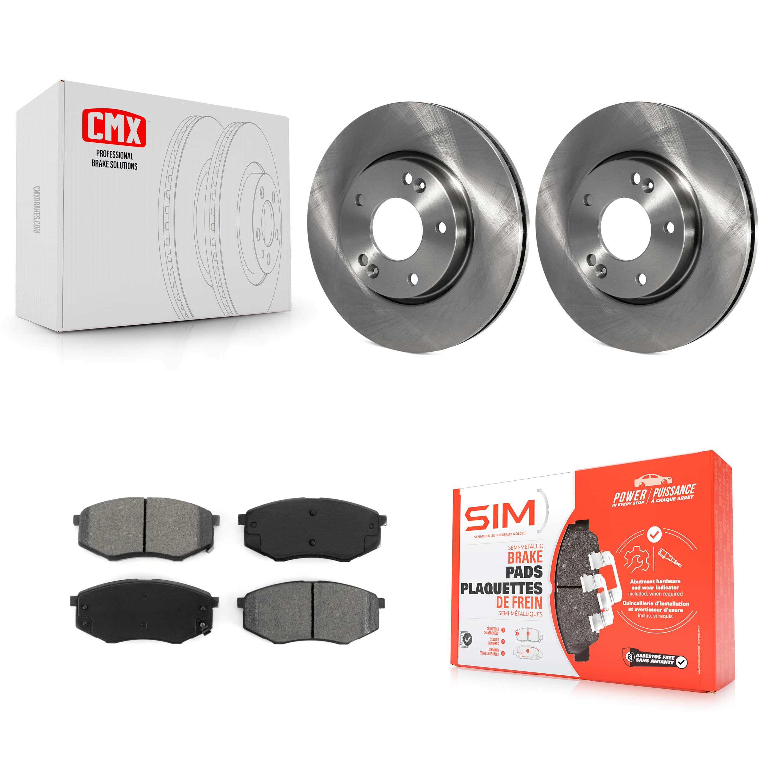 Transit Auto - K8S-100395 - Front Disc Brake Kits
