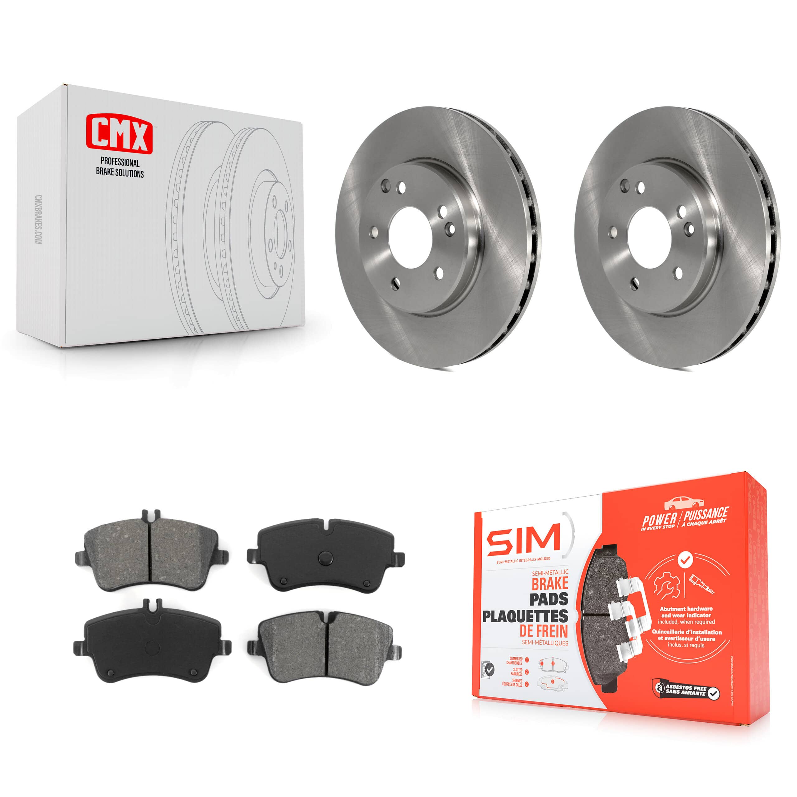 Transit Auto - K8S-100403 - Front Disc Brake Kits