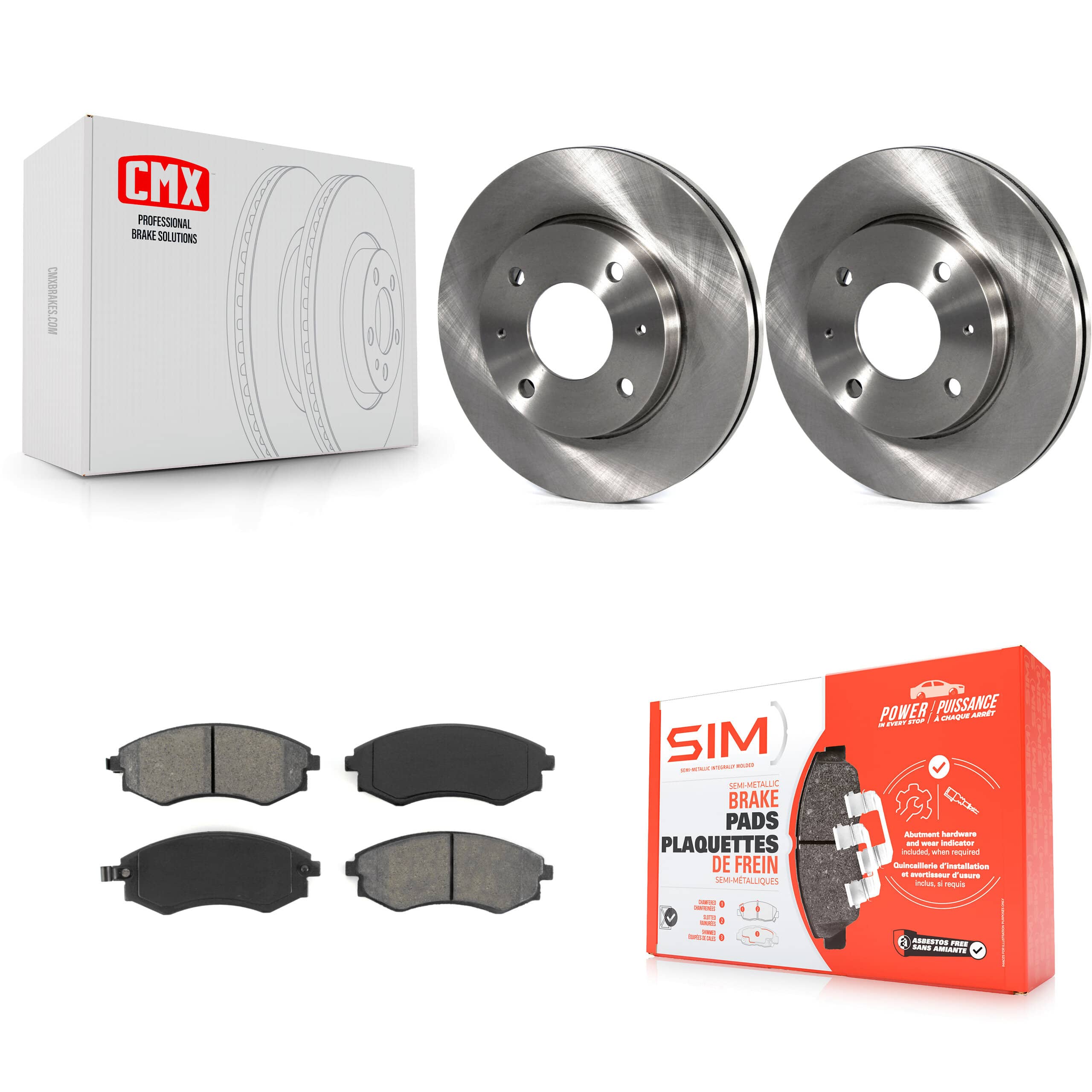 Transit Auto - K8S-100404 - Front Disc Brake Kits
