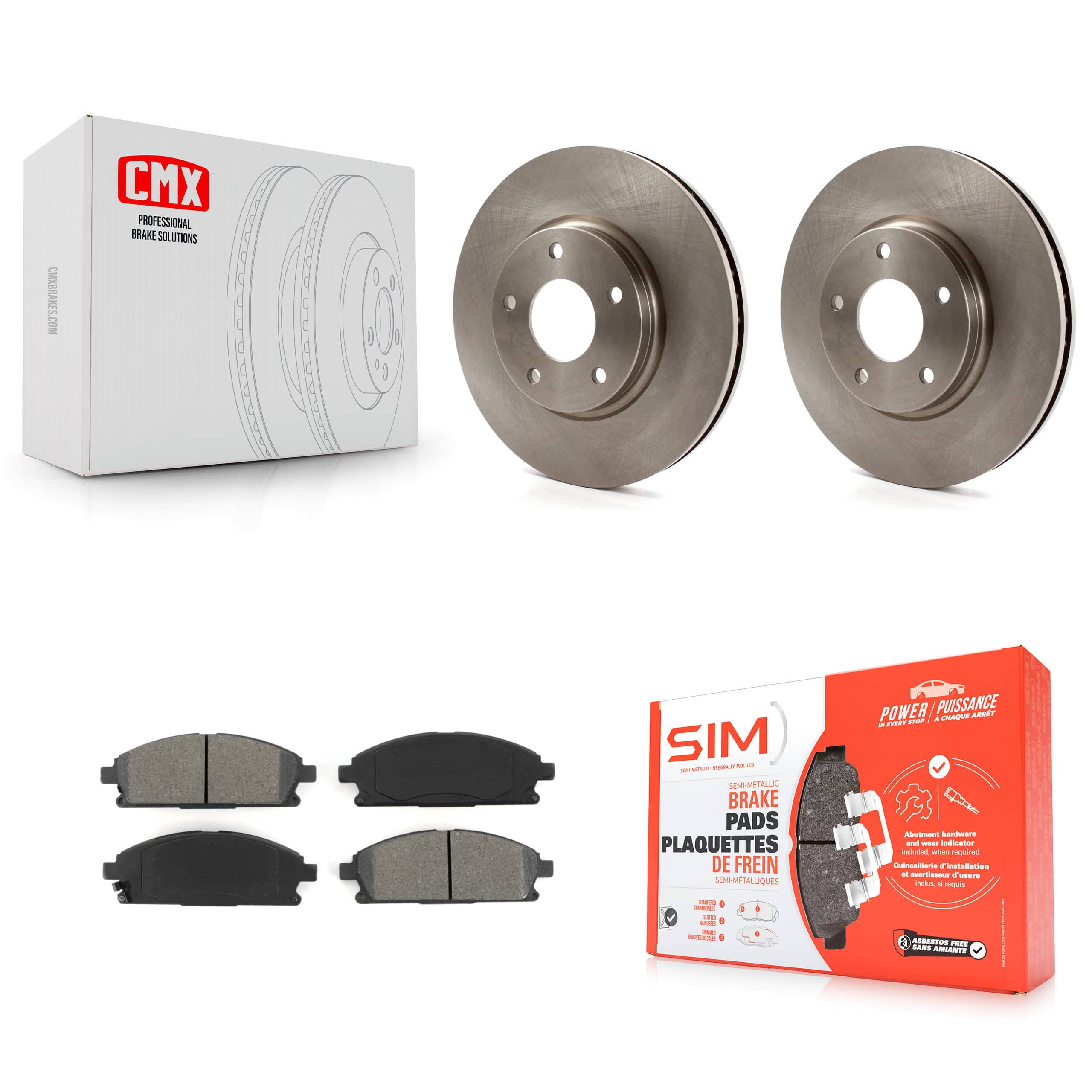 Transit Auto - K8S-100408 - Front Disc Brake Kits