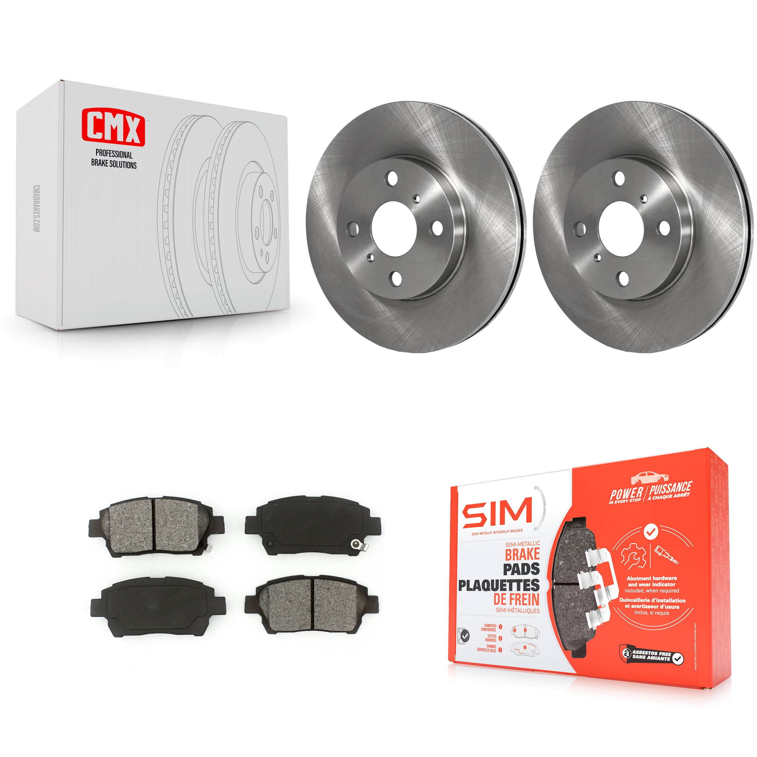 Transit Auto - K8S-100425 - Front Disc Brake Kits
