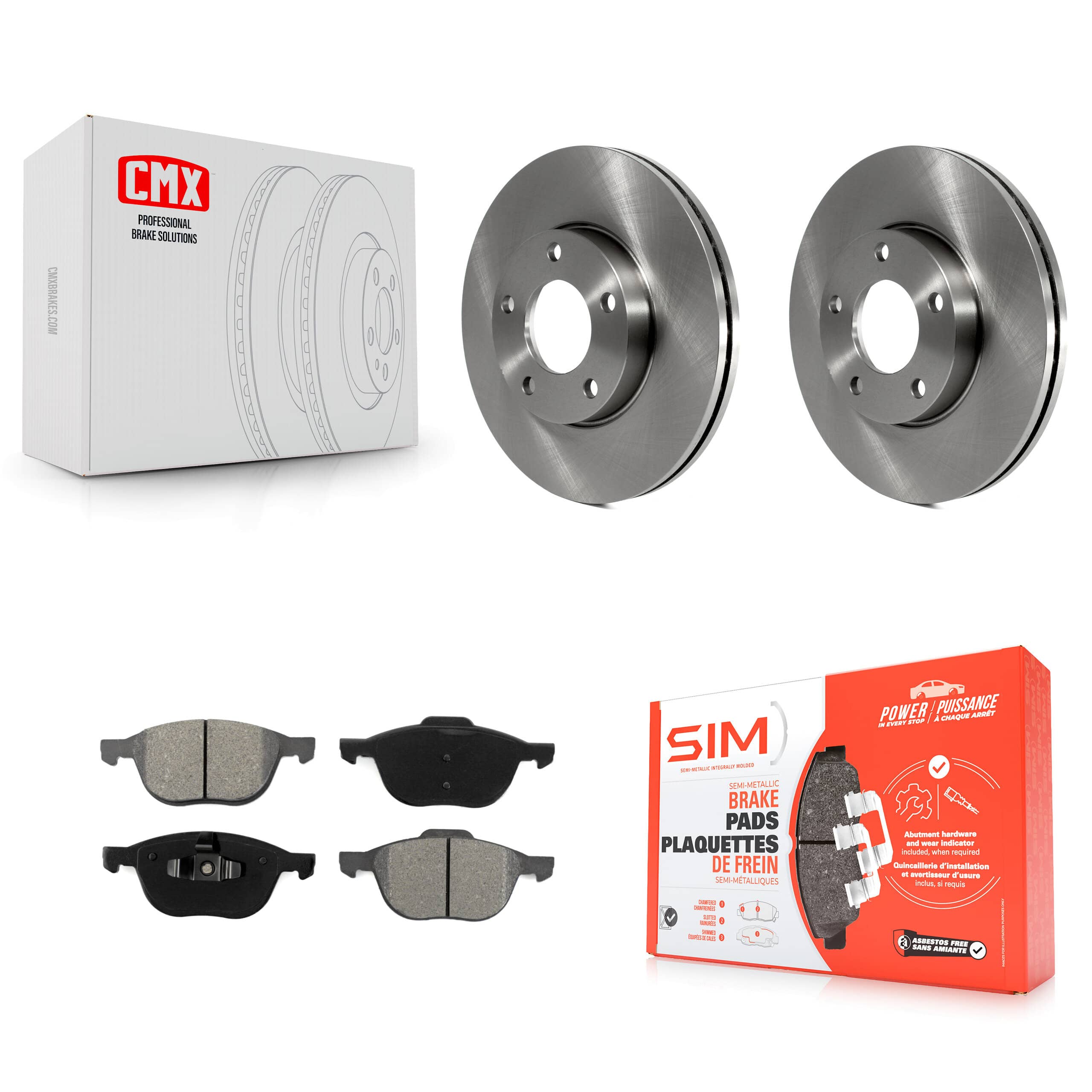 Transit Auto - K8S-100442 - Front Disc Brake Kits