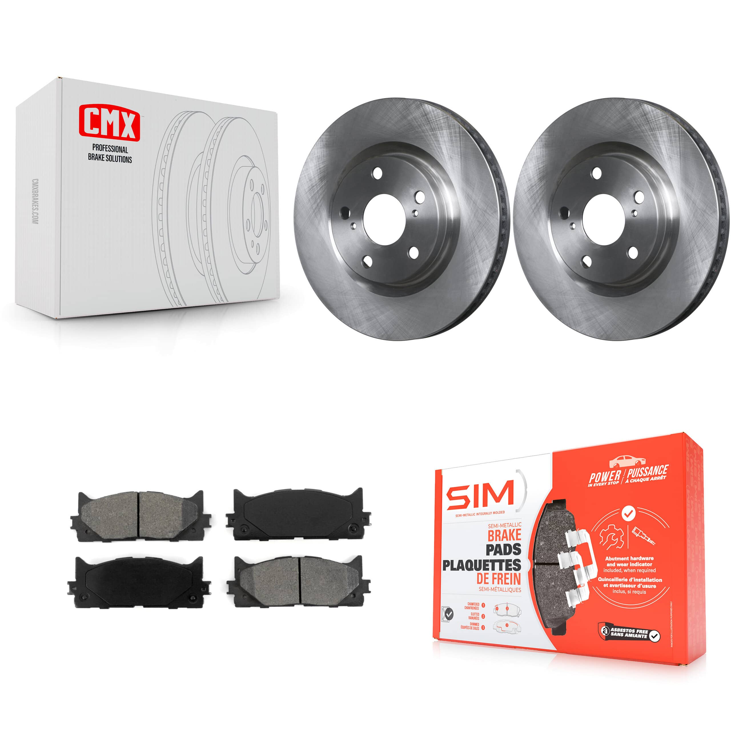 Transit Auto - K8S-100499 - Front Disc Brake Kits