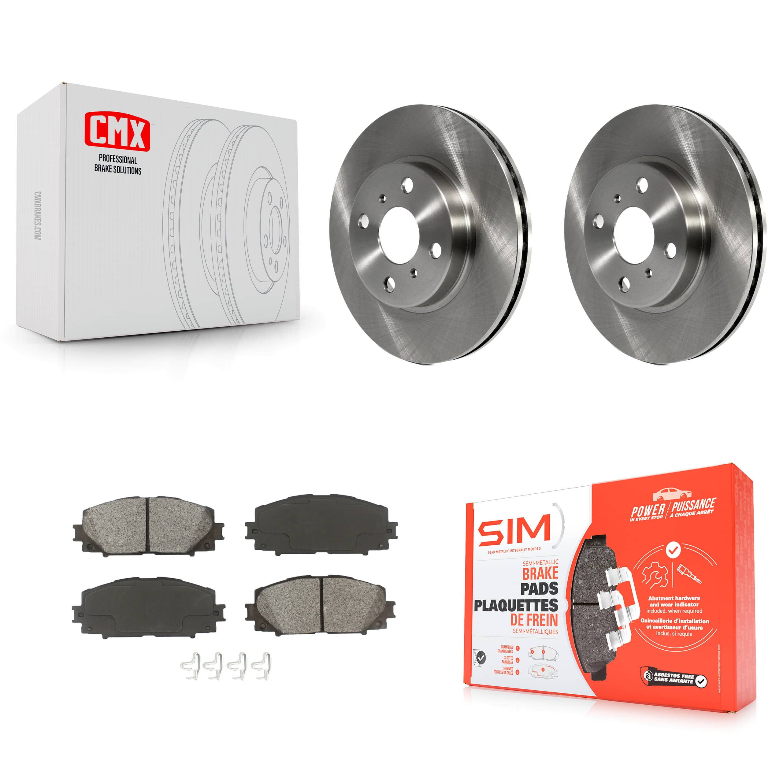 Transit Auto - K8S-100501 - Front Disc Brake Kits
