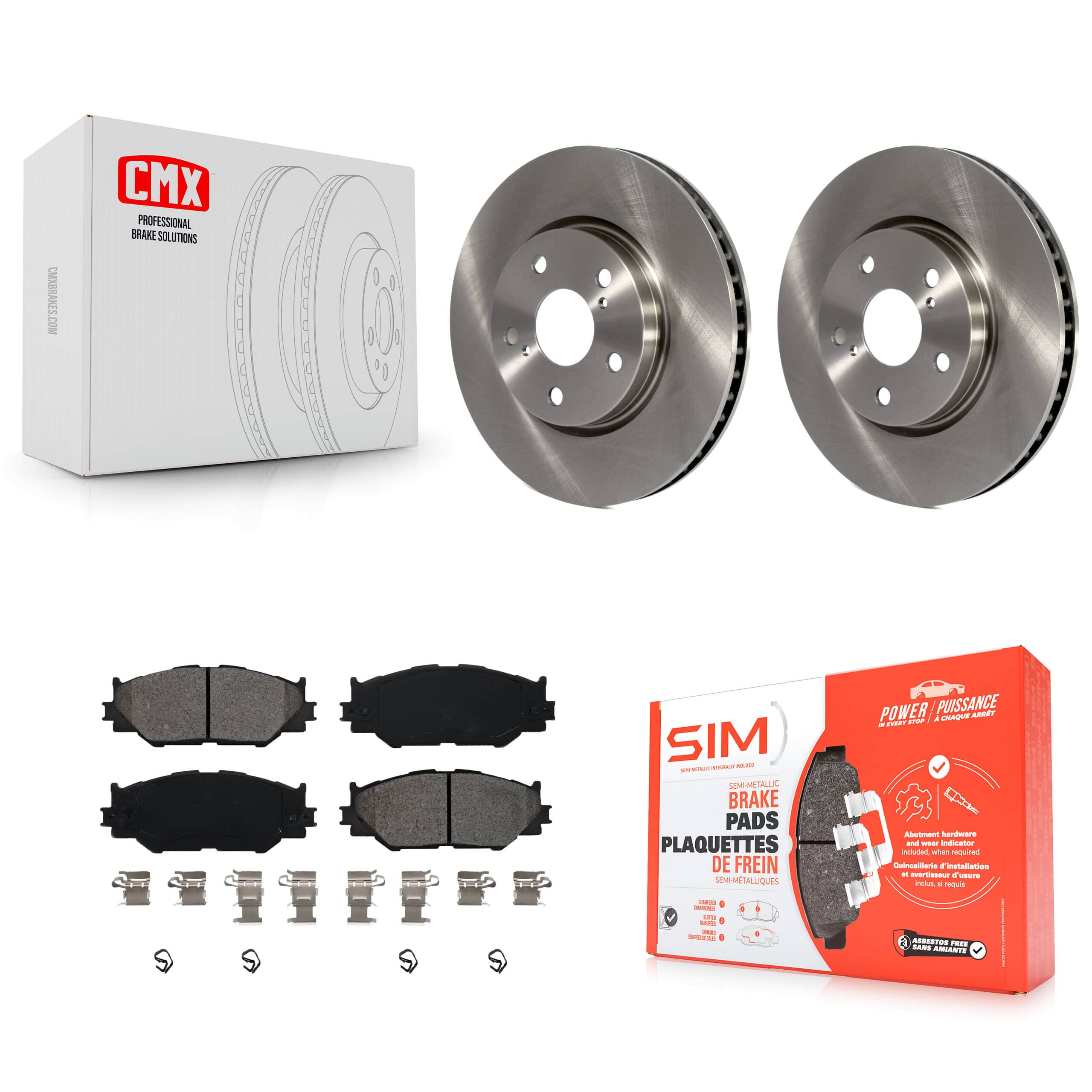 Transit Auto - K8S-100507 - Front Disc Brake Kits