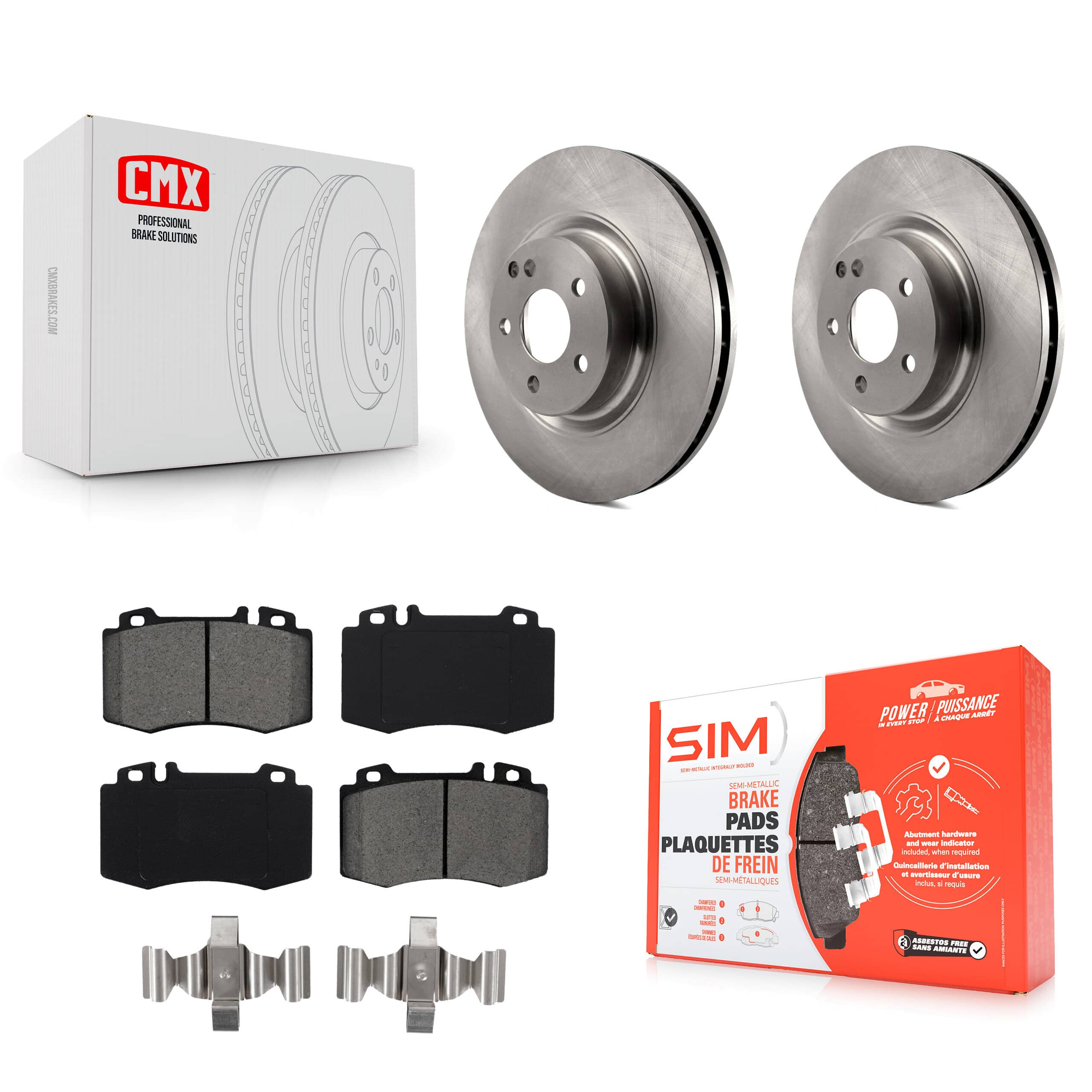 Transit Auto - K8S-100521 - Front Disc Brake Kits