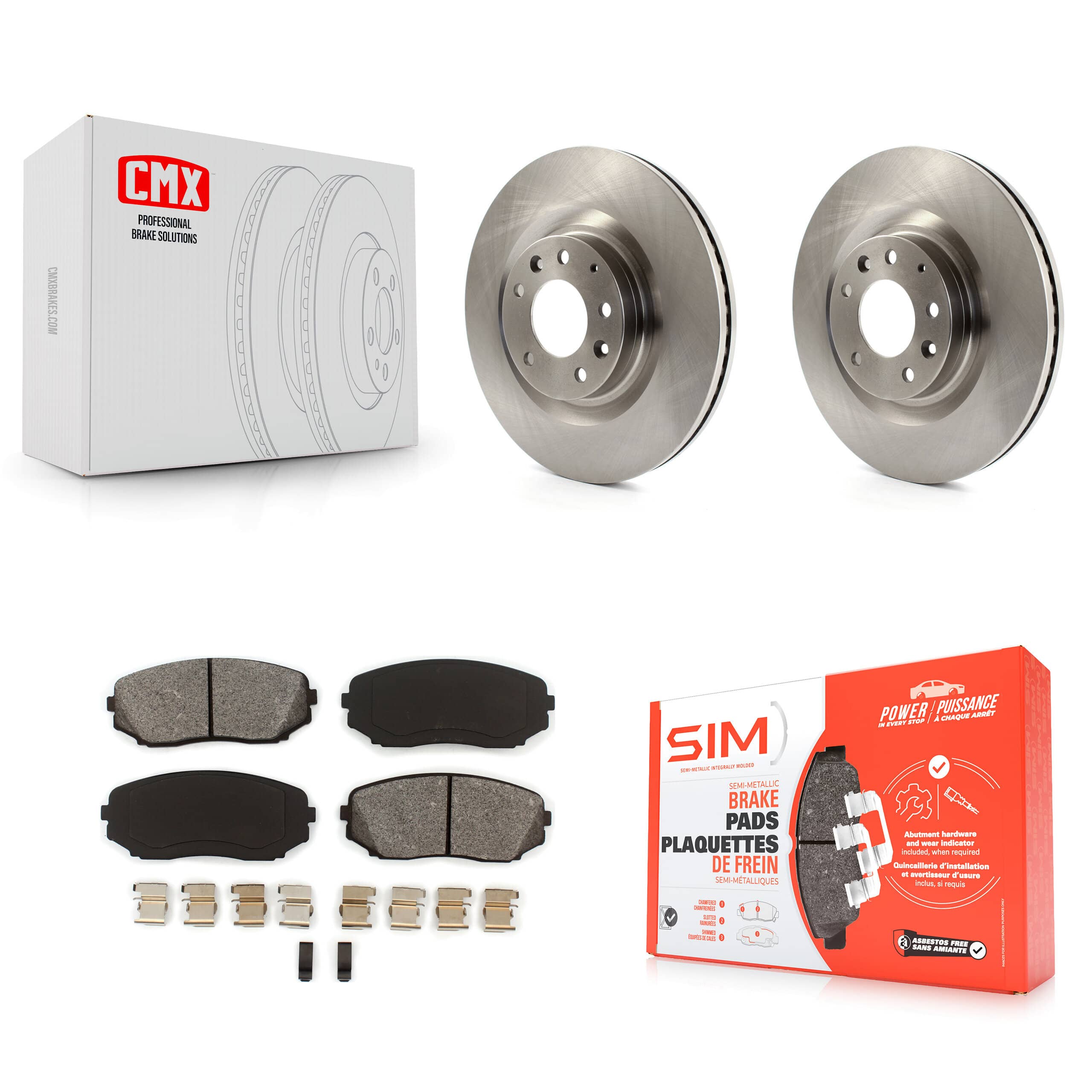 Transit Auto - K8S-100535 - Front Disc Brake Kits