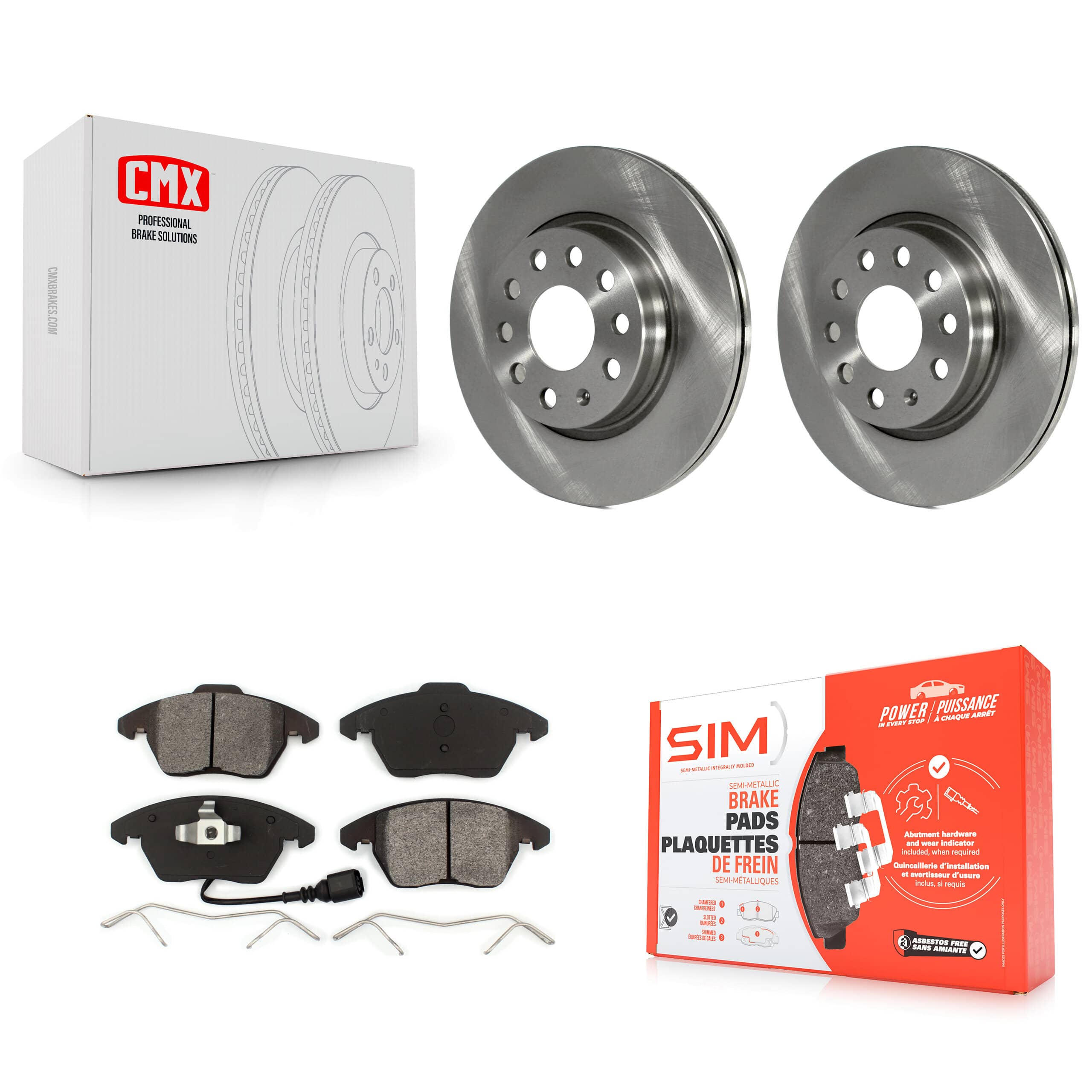 Transit Auto - K8S-100611 - Front Disc Brake Kits