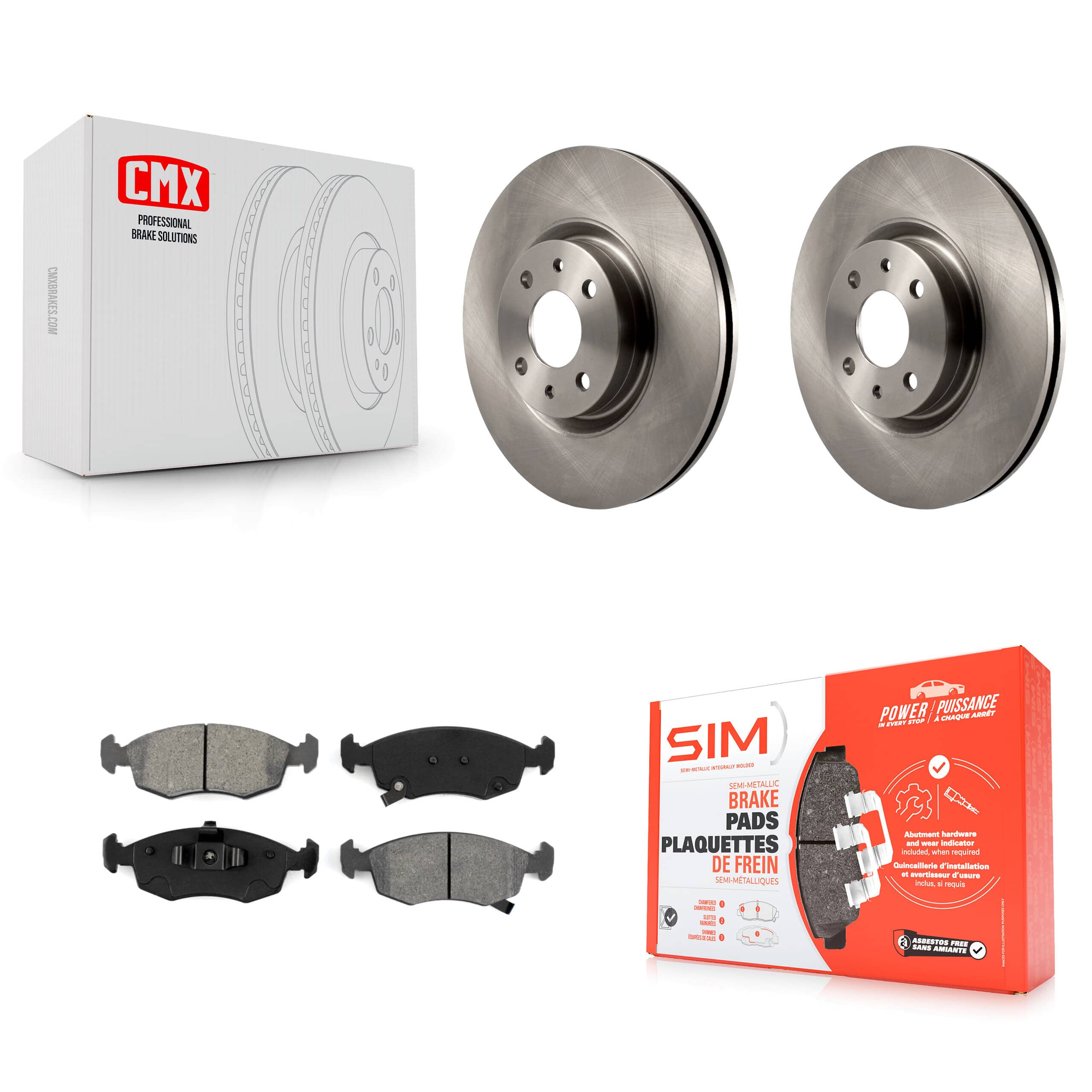 Transit Auto - K8S-100656 - Front Disc Brake Kits
