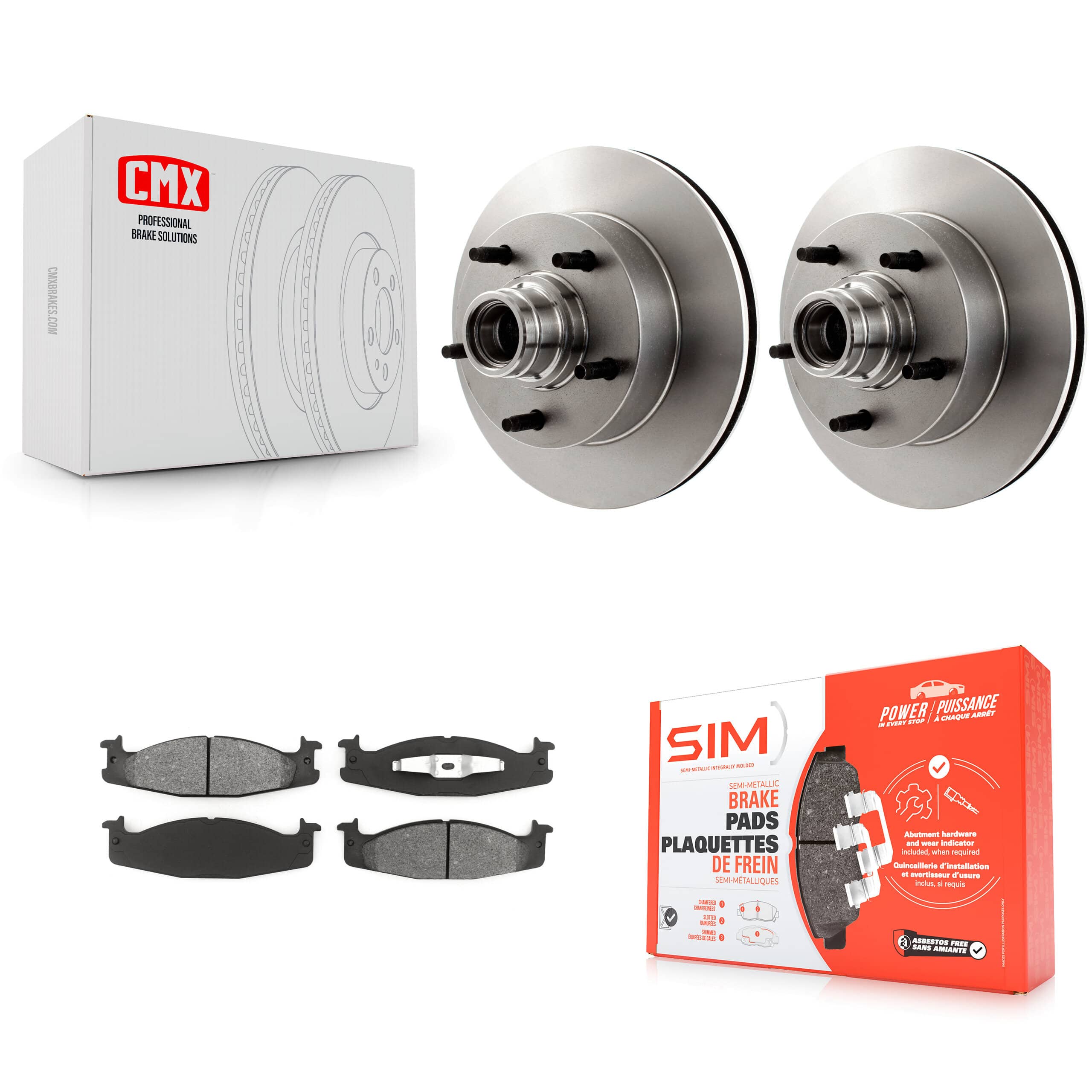 Transit Auto - K8S-100697 - Front Disc Brake Kits