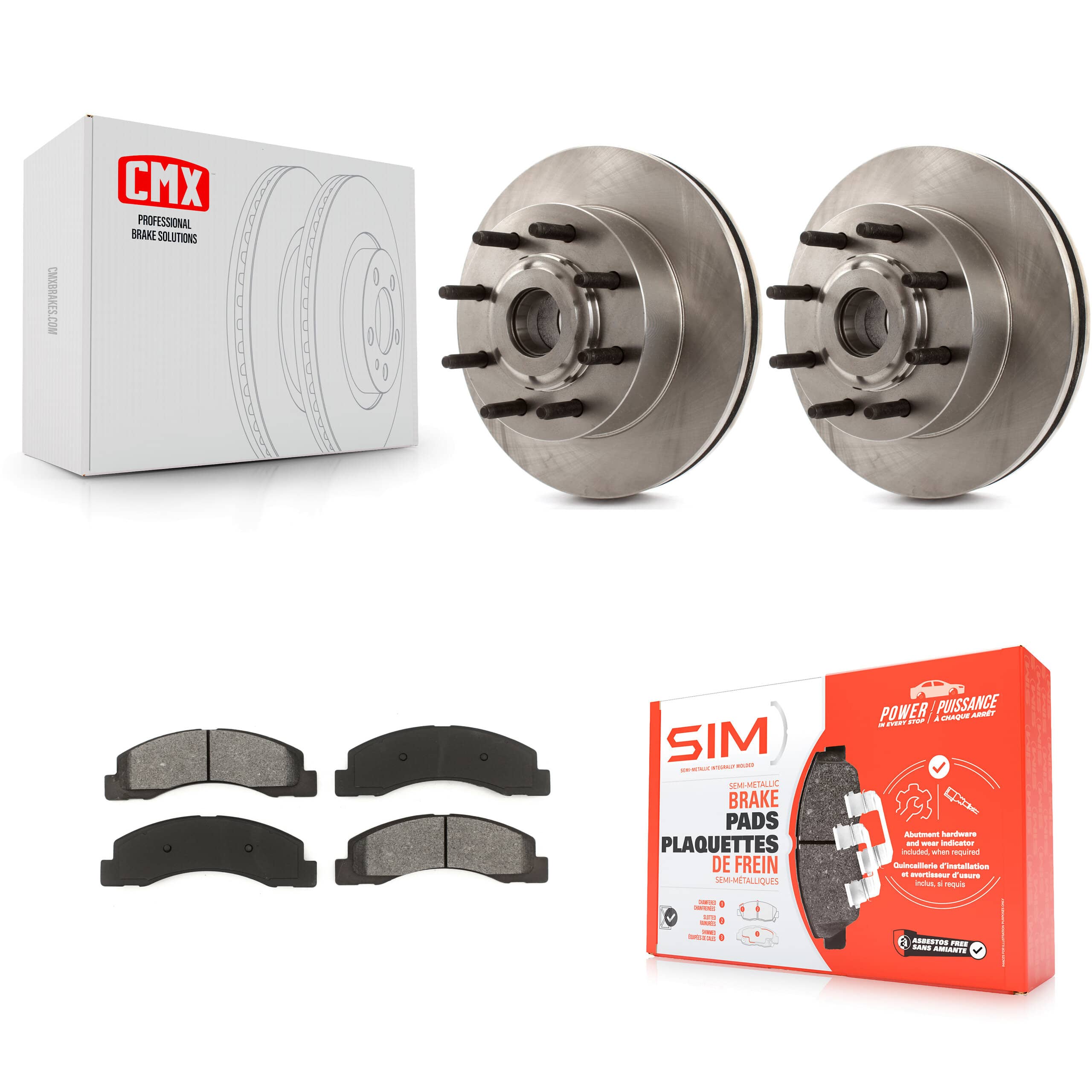 Transit Auto - K8S-100725 - Front Disc Brake Kits