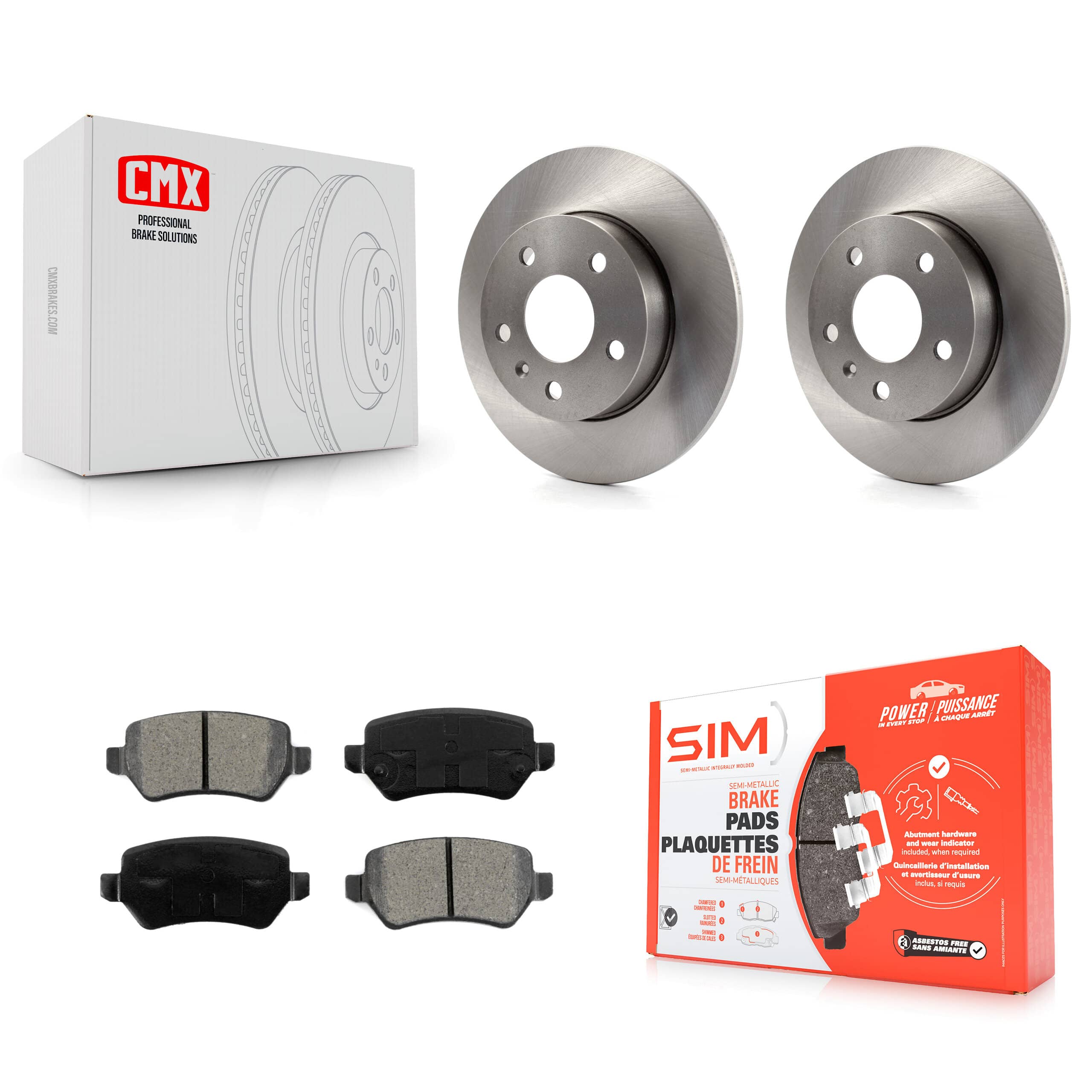 Transit Auto - K8S-101556 - Rear Disc Brake Kits