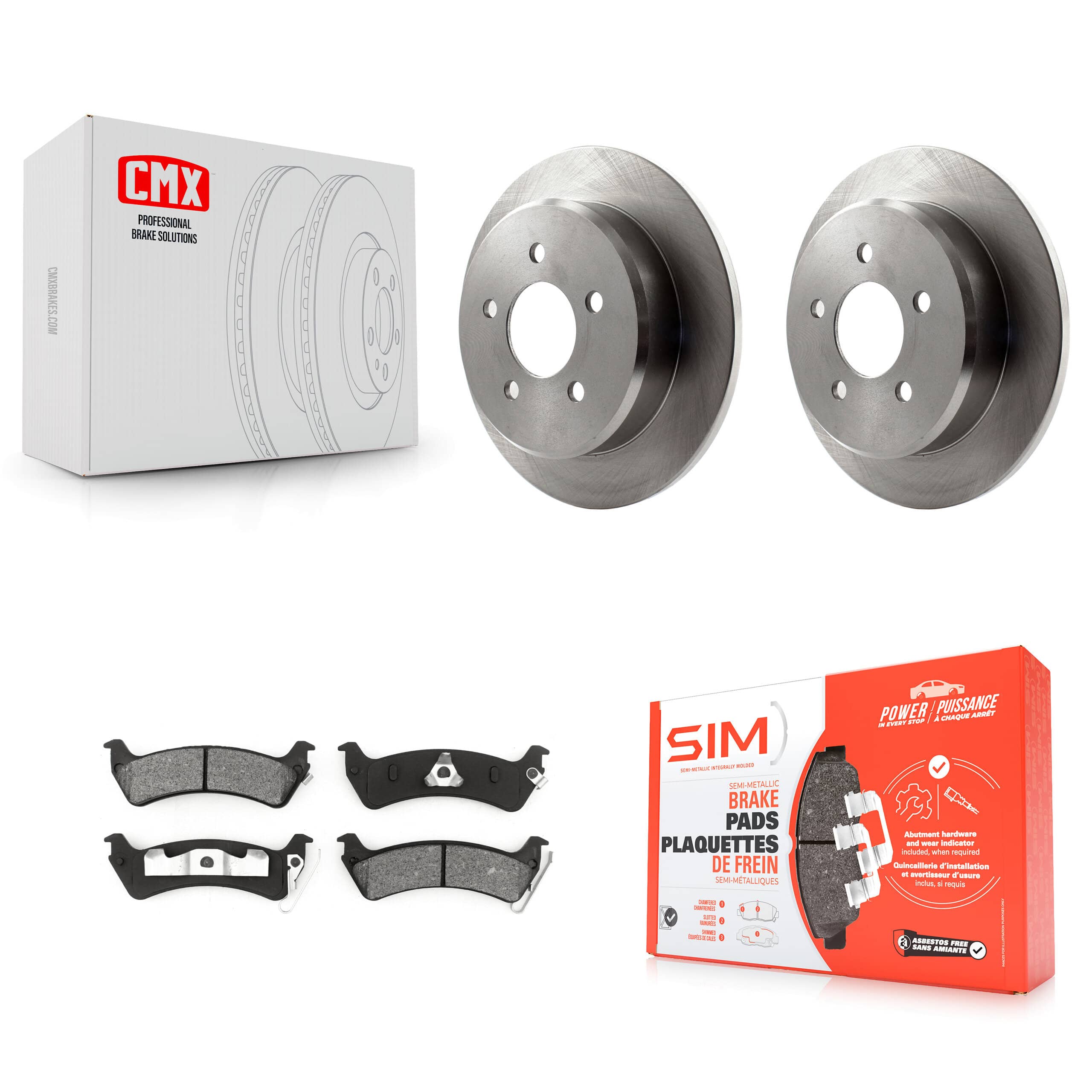 Transit Auto - K8S-101584 - Rear Disc Brake Kits