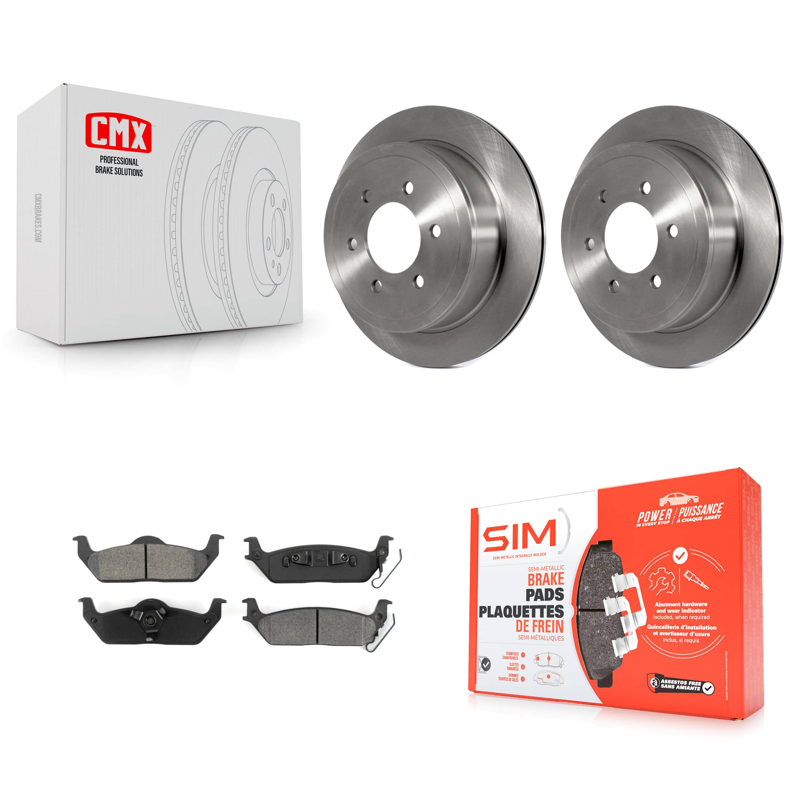 Transit Auto - K8S-101612 - Rear Disc Brake Kits