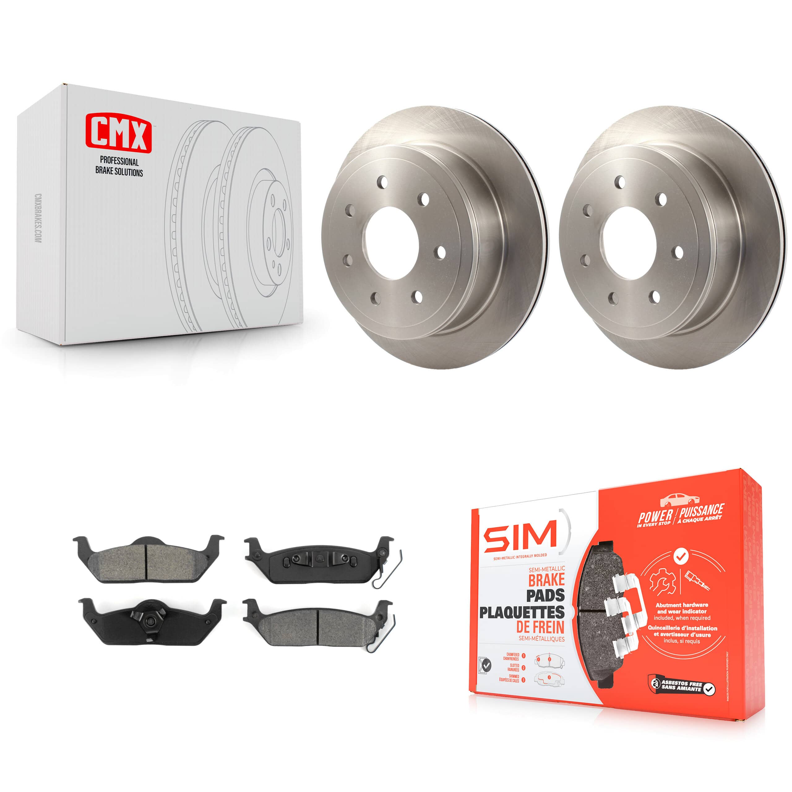 Transit Auto - K8S-101613 - Rear Disc Brake Kits