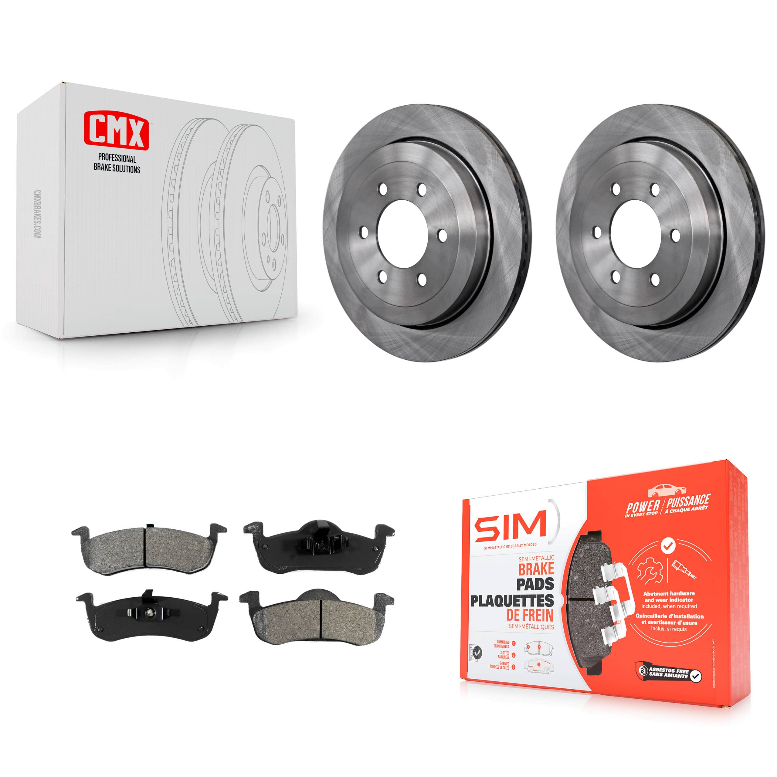 Transit Auto - K8S-101627 - Rear Disc Brake Kits