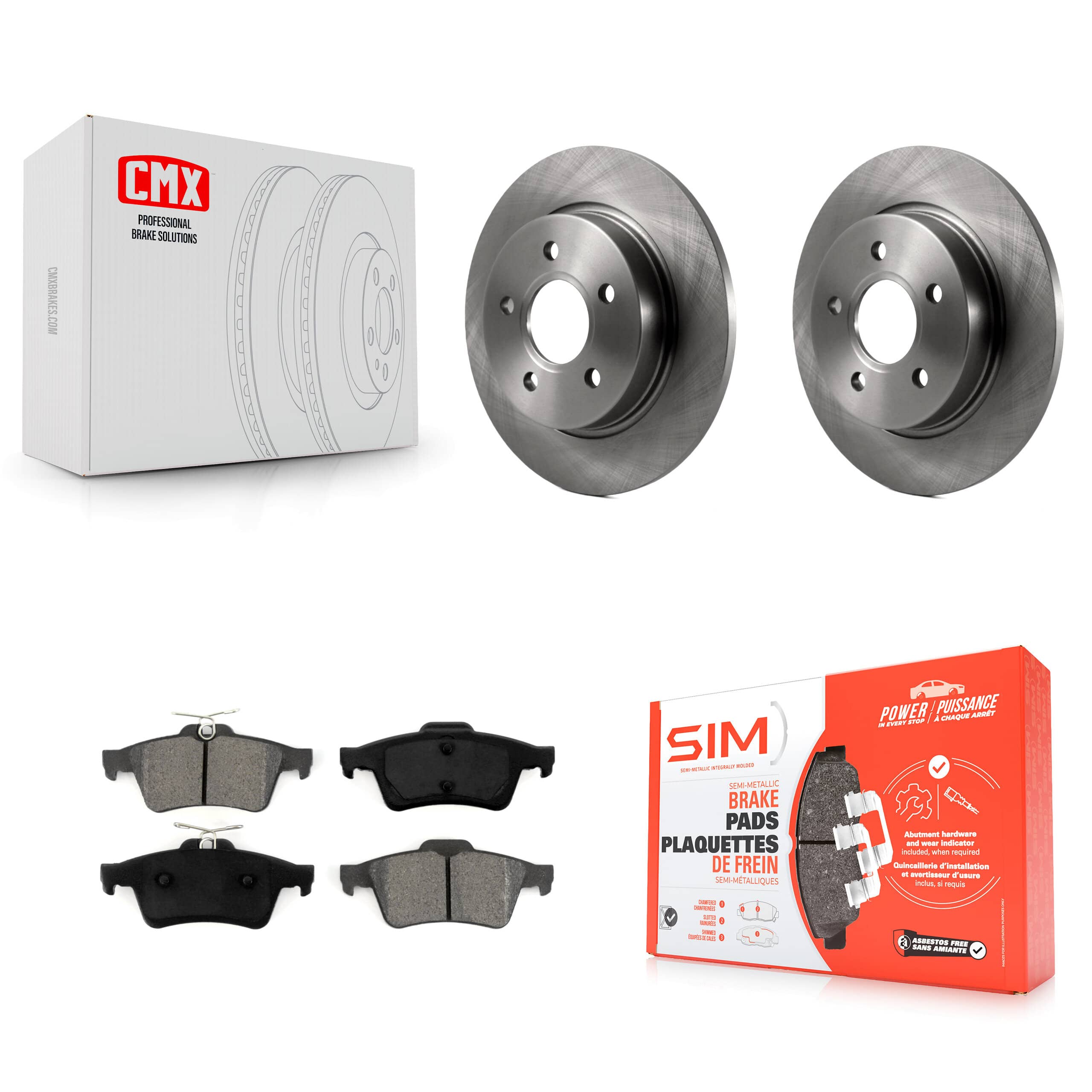 Transit Auto - K8S-101636 - Rear Disc Brake Kits