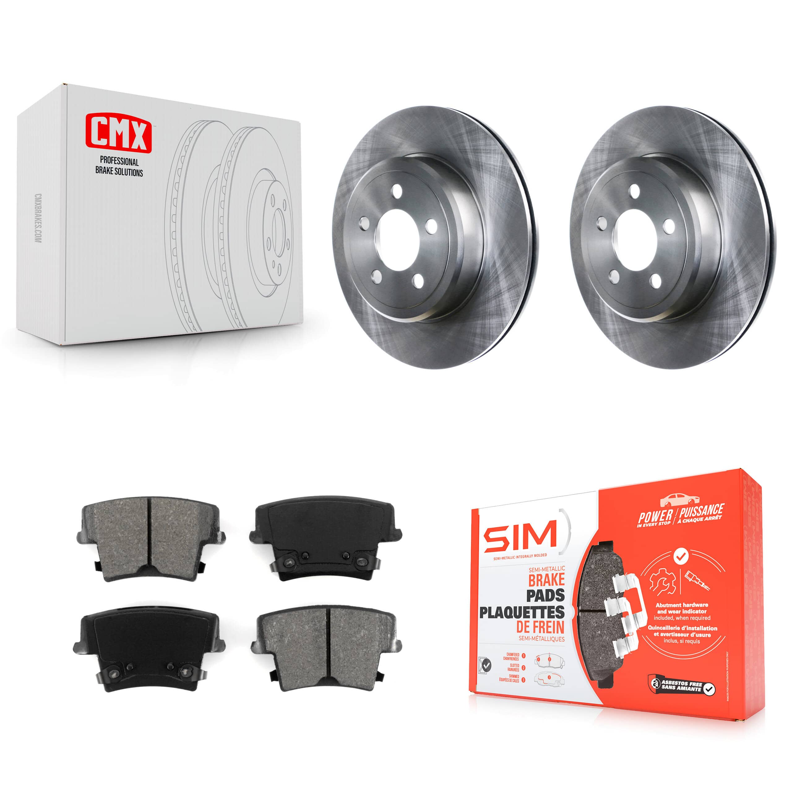 Transit Auto - K8S-101668 - Rear Disc Brake Kits