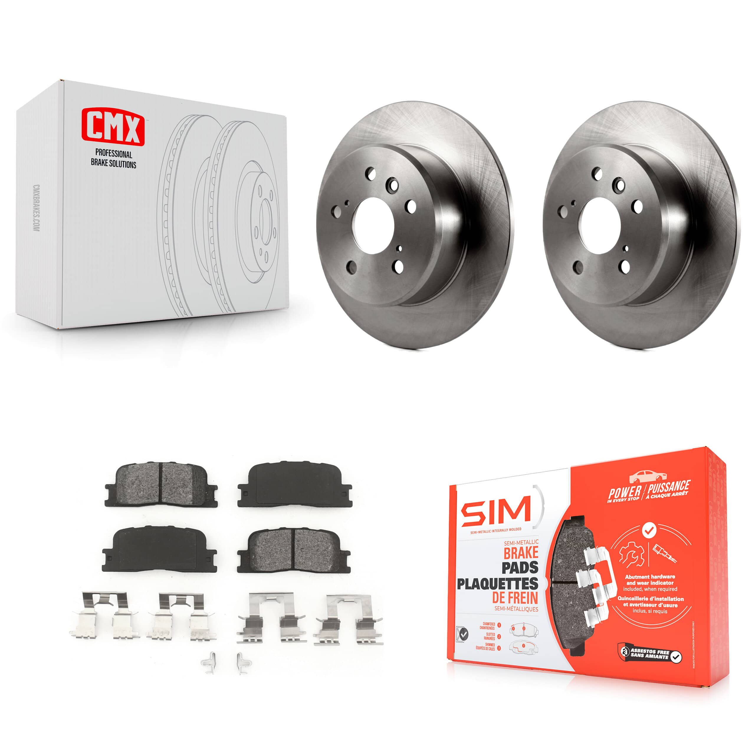 Transit Auto - K8S-101712 - Rear Disc Brake Kits