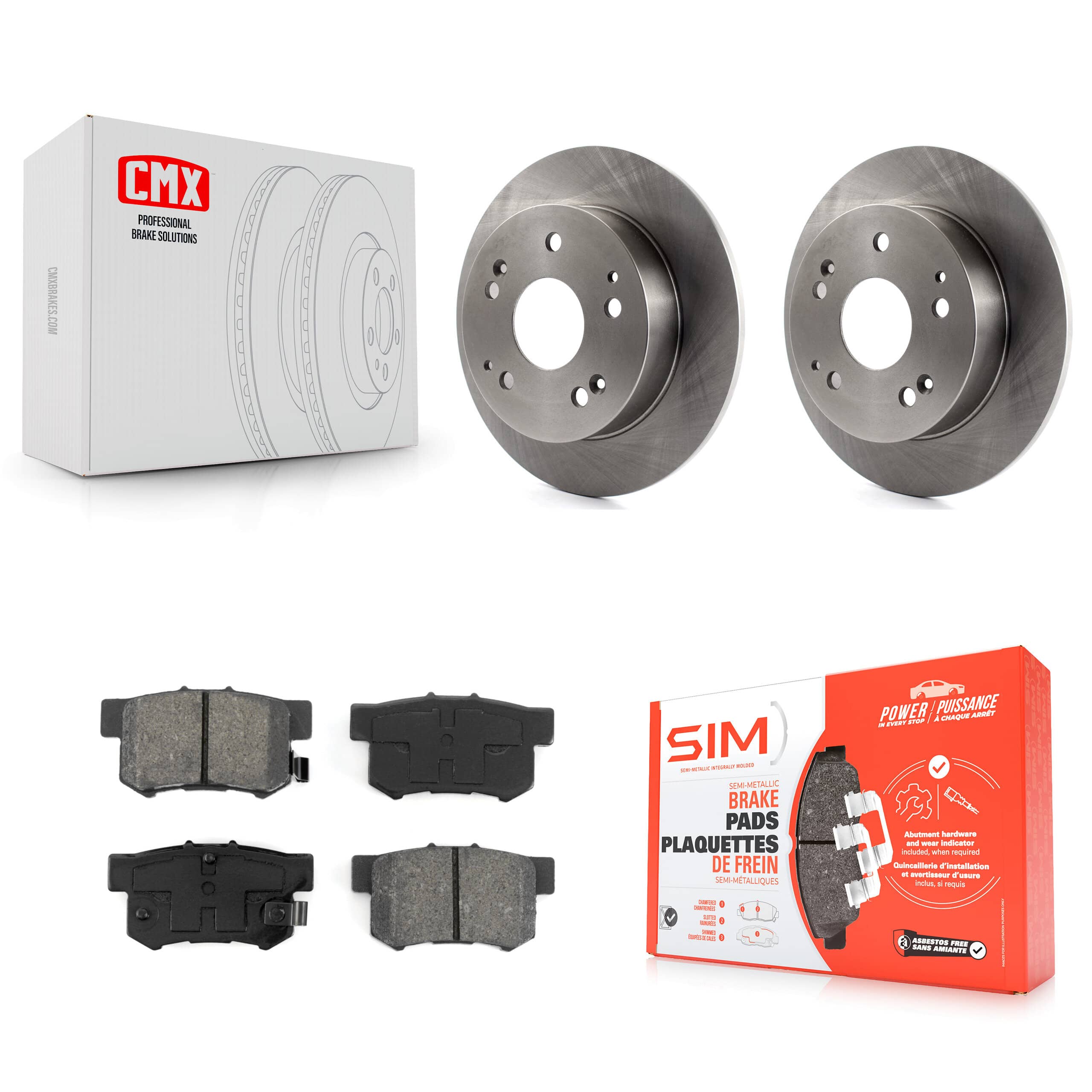 Transit Auto - K8S-101721 - Rear Disc Brake Kits