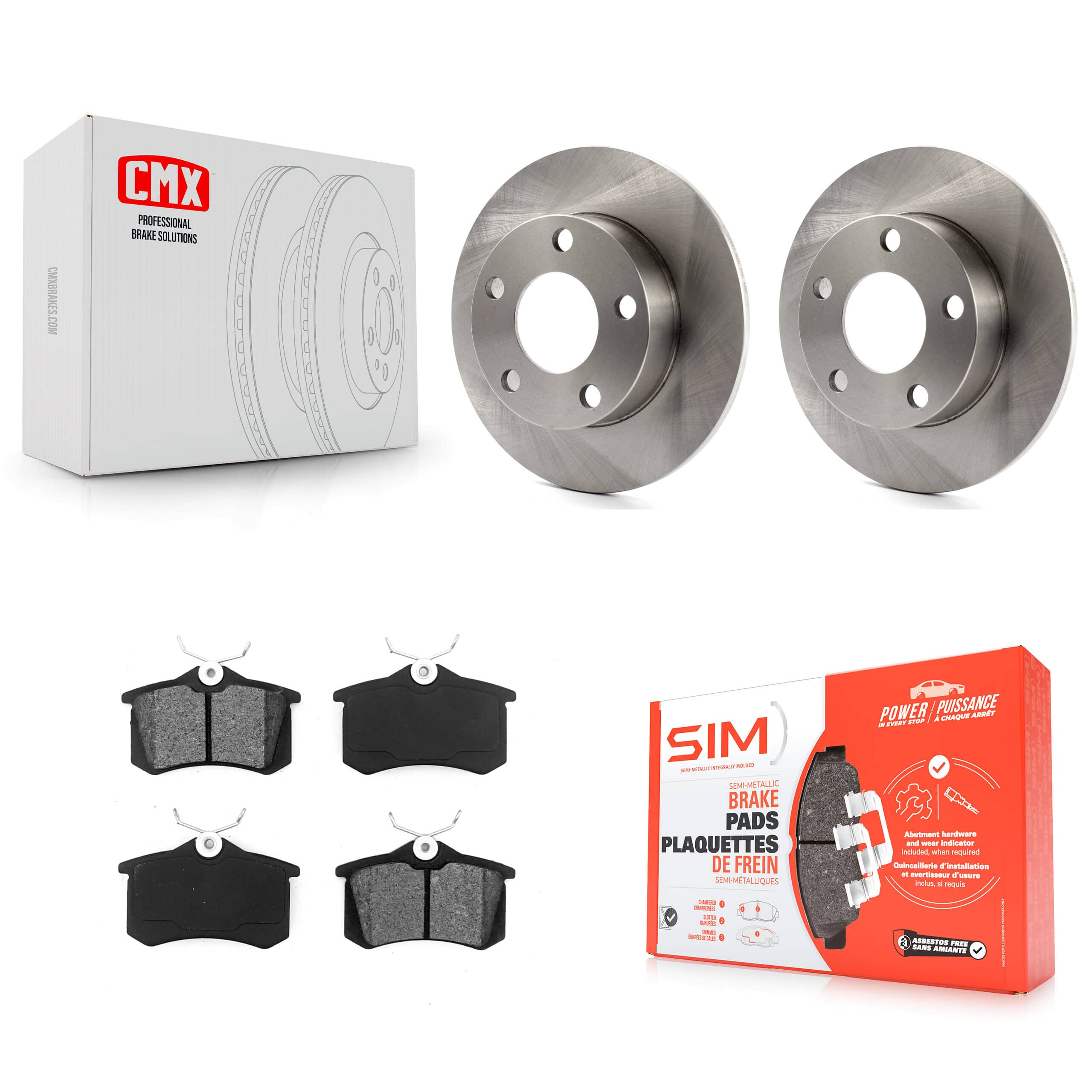 Transit Auto - K8S-101744 - Rear Disc Brake Kits