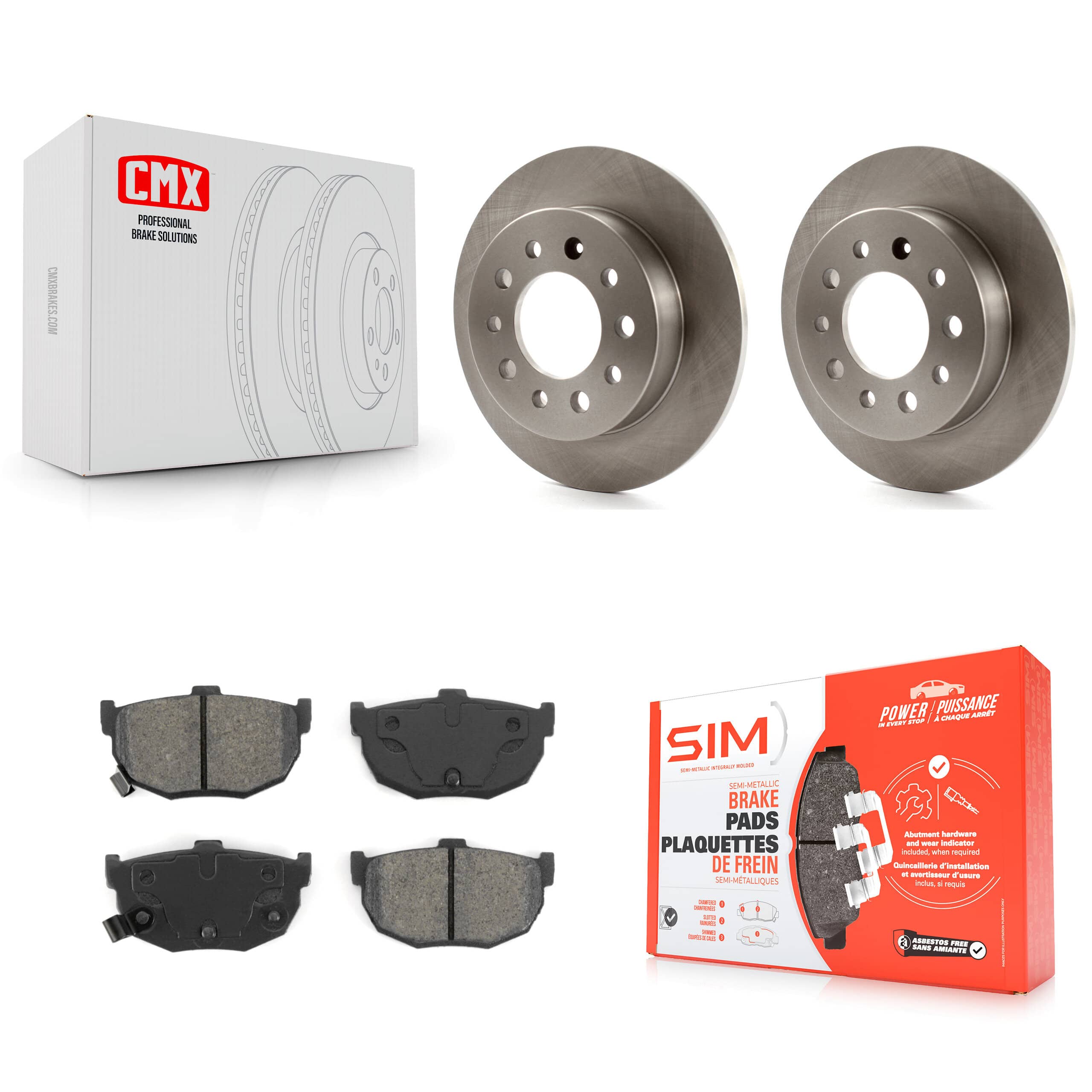 Transit Auto - K8S-101765 - Rear Disc Brake Kits