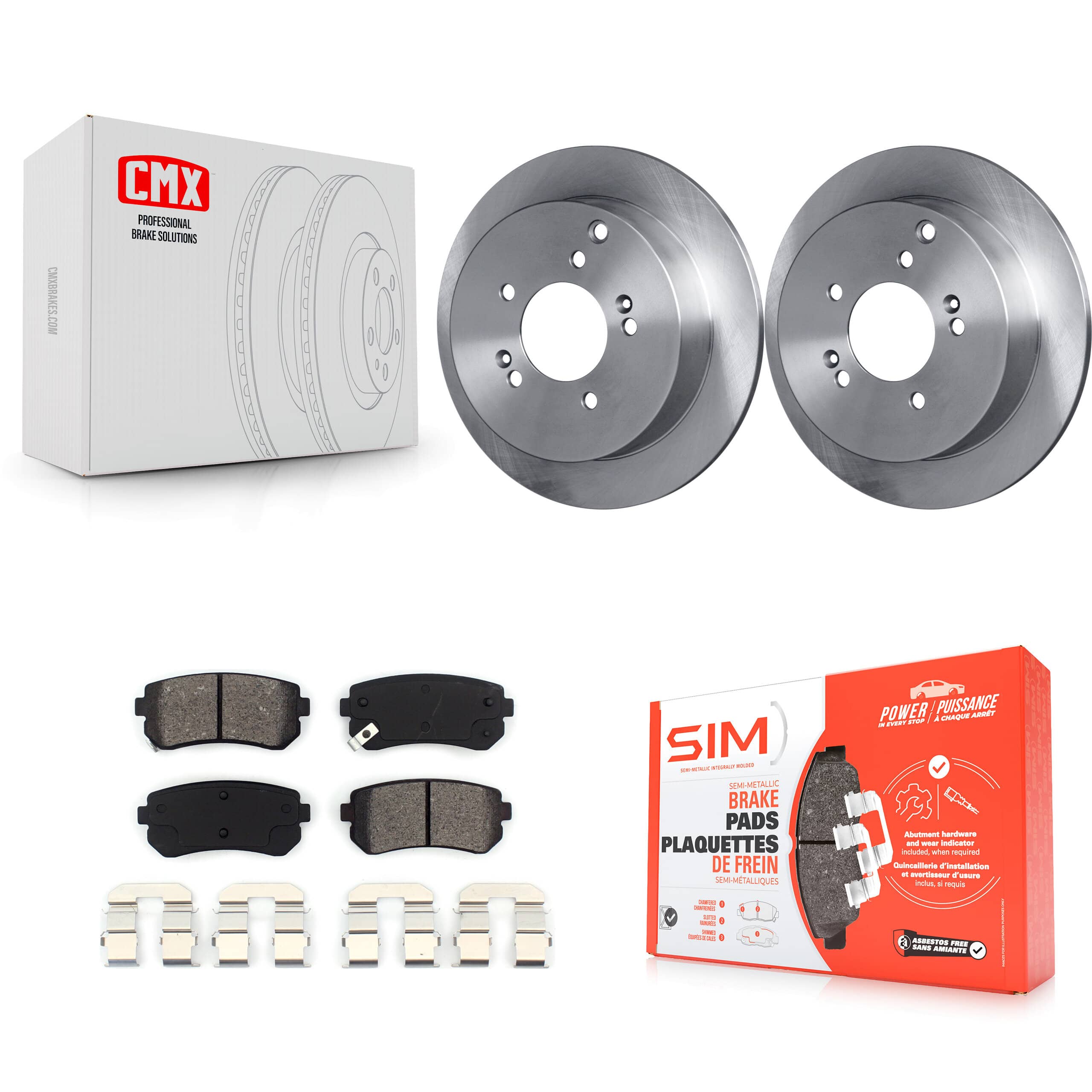 Transit Auto - K8S-101766 - Rear Disc Brake Kits
