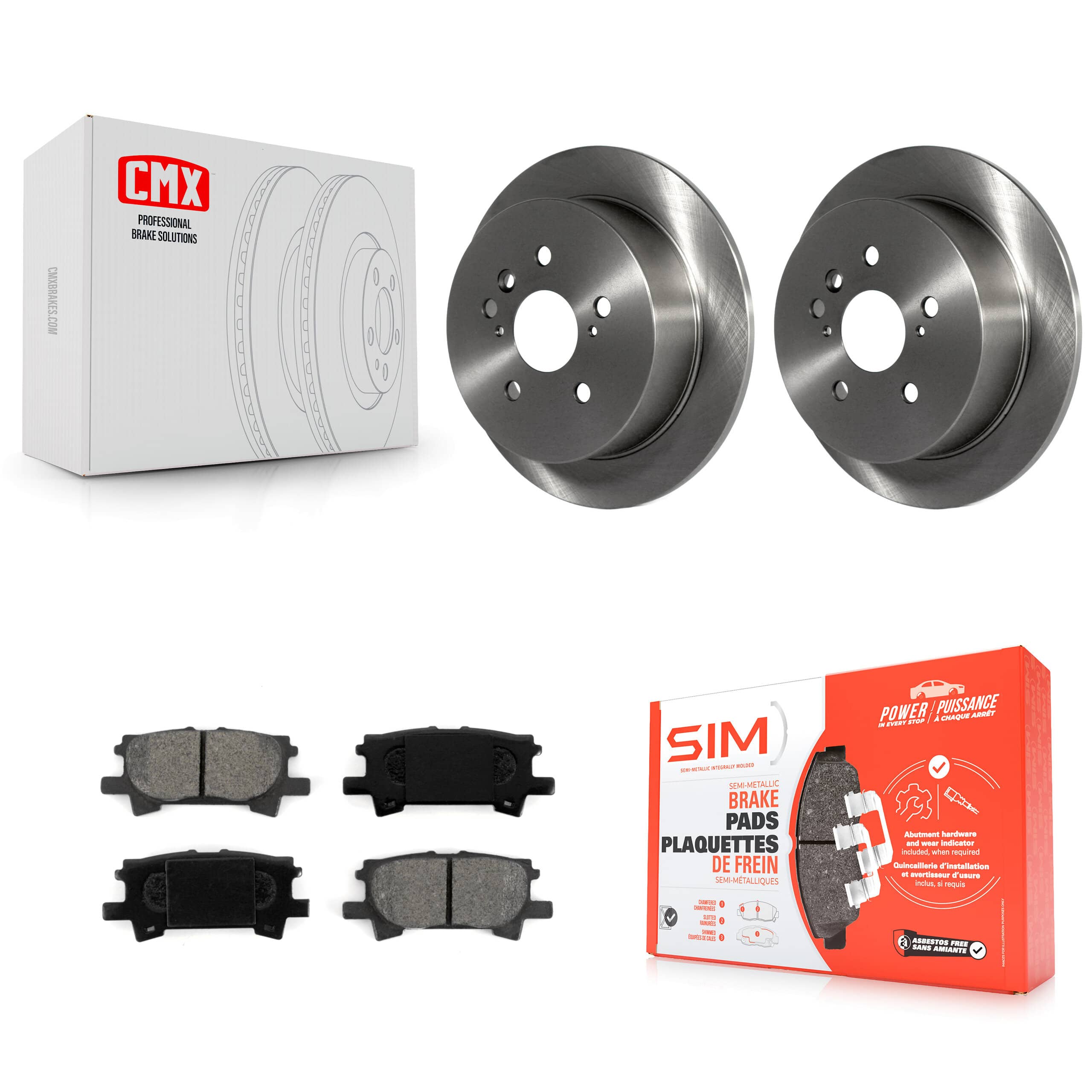 Transit Auto - K8S-101800 - Rear Disc Brake Kits