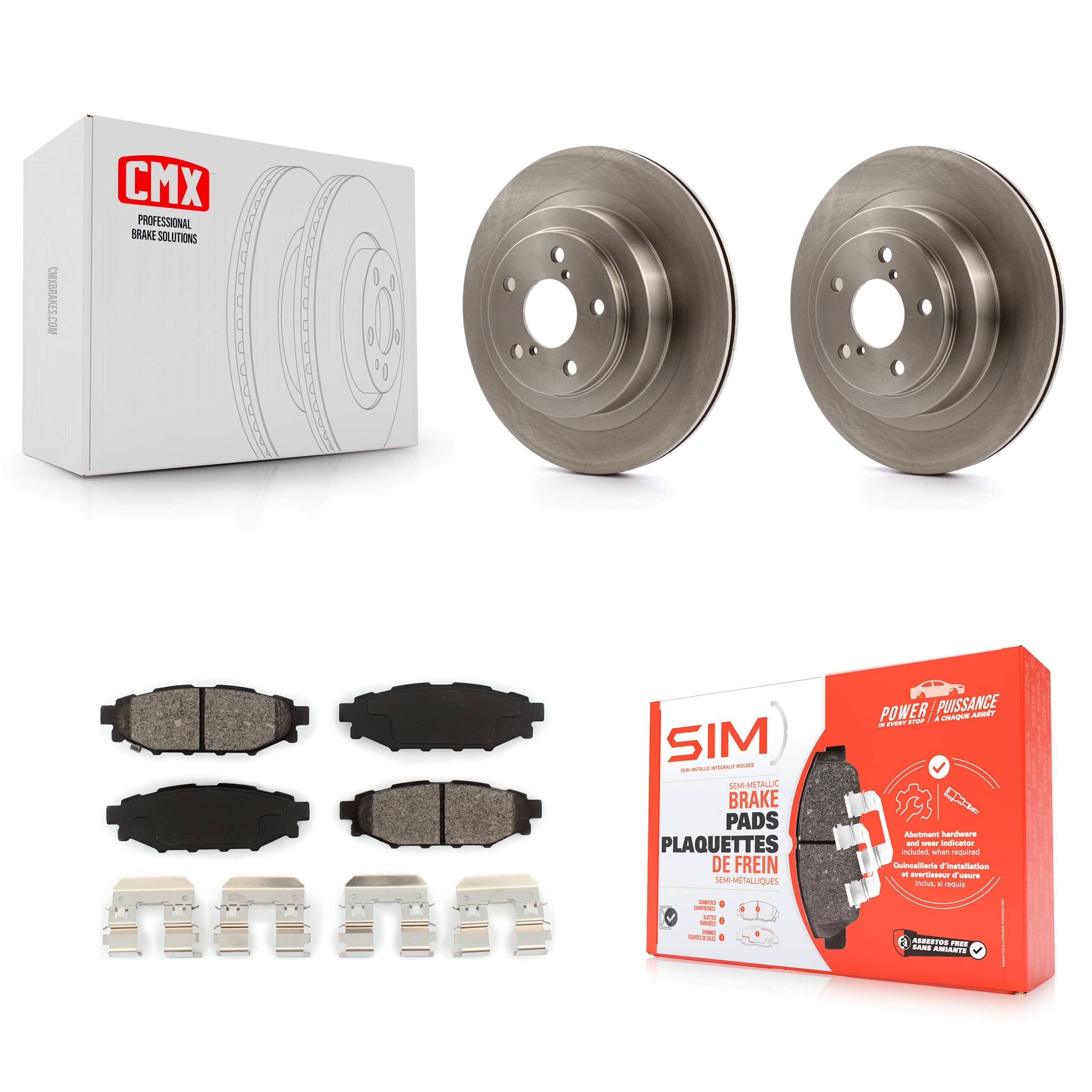 Transit Auto - K8S-101825 - Rear Disc Brake Kits
