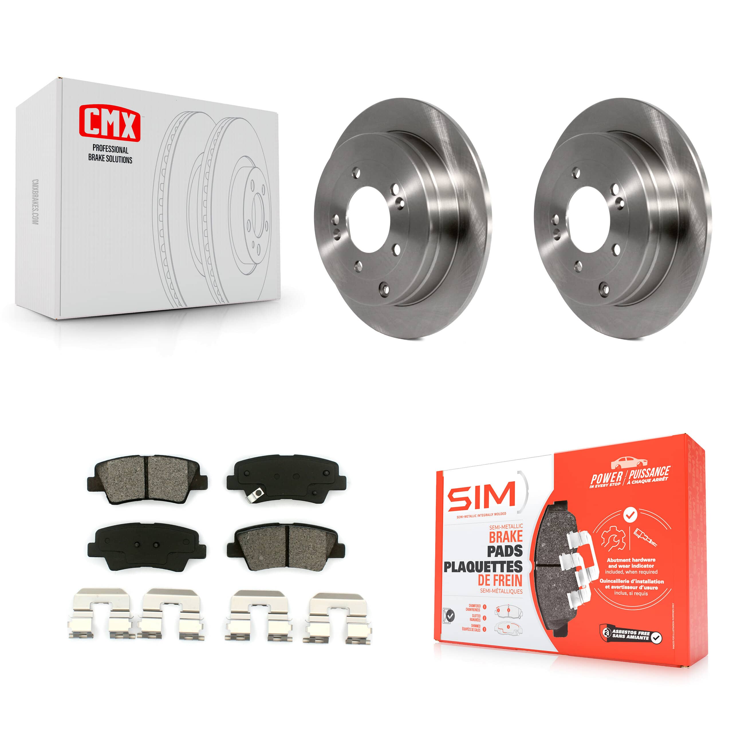 Transit Auto - K8S-101840 - Rear Disc Brake Kits
